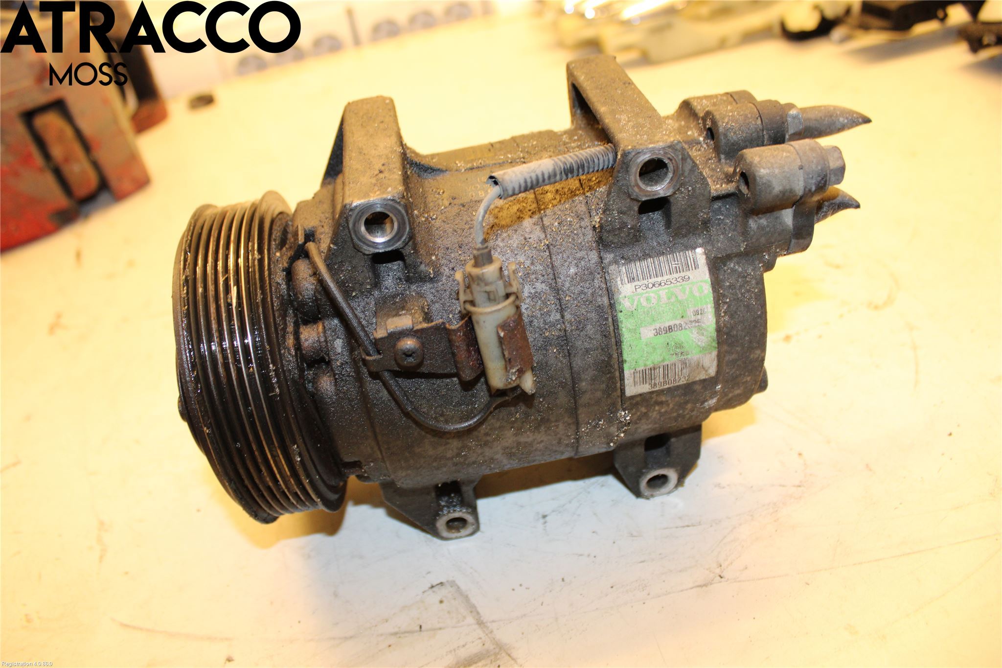 Volvo XC90 03-06 Varme Ac Kompressor