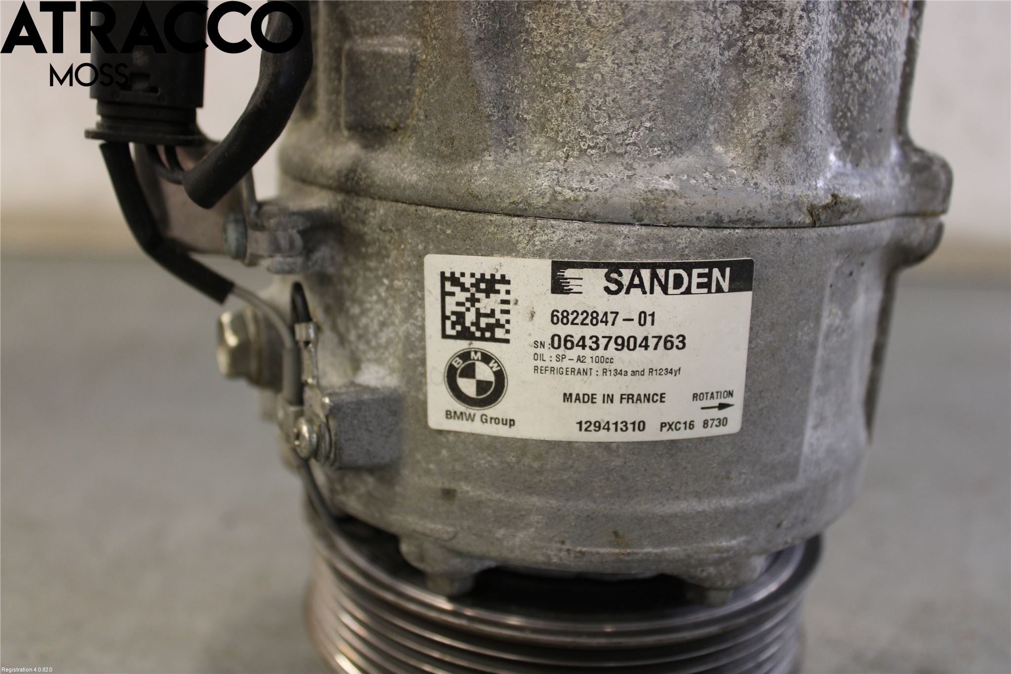 BMW 5 G30/G31/F90 17-23 Varme Ac Kompressor