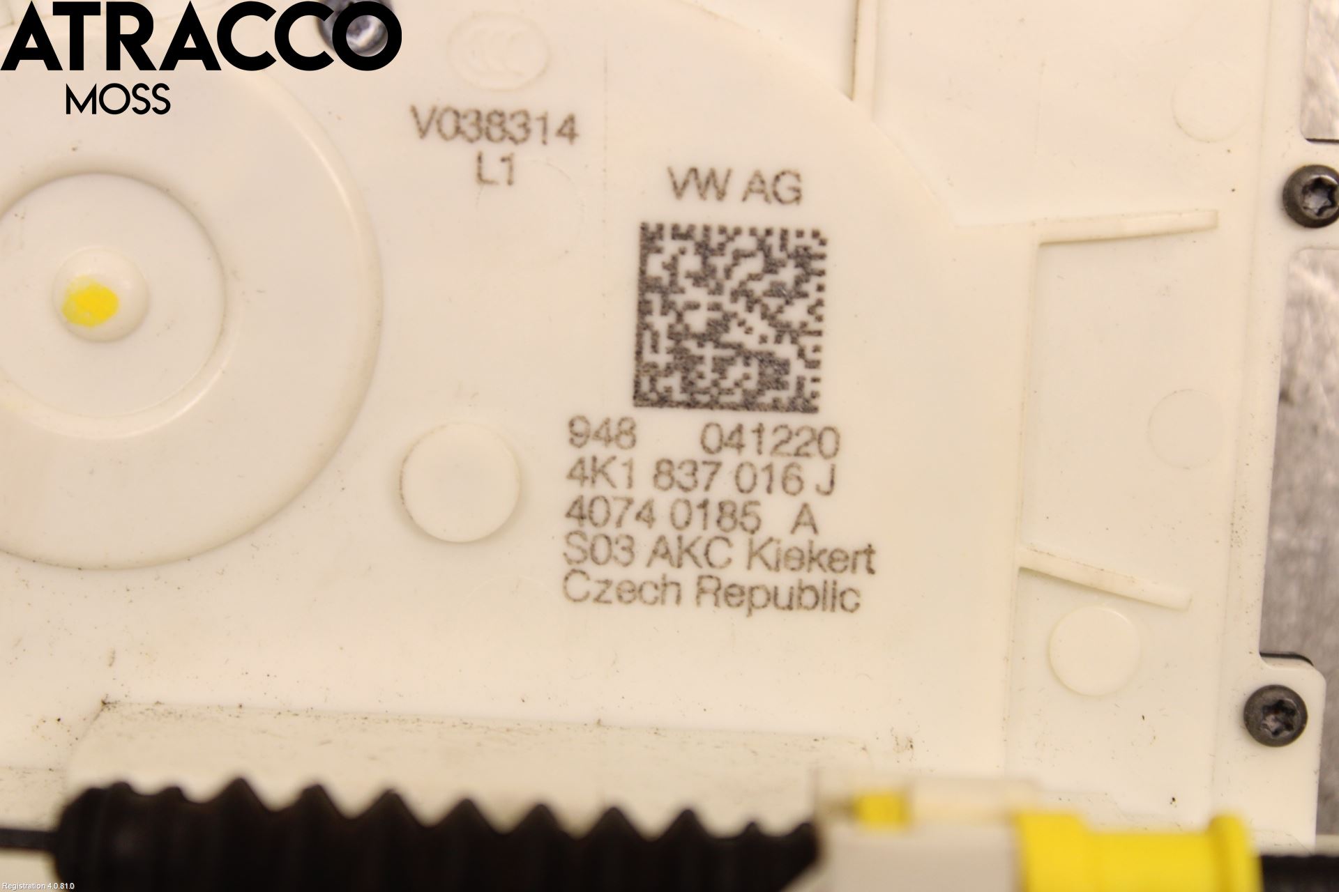 Audi E-TRON, S GE 19- Dørlås - Låsekasse