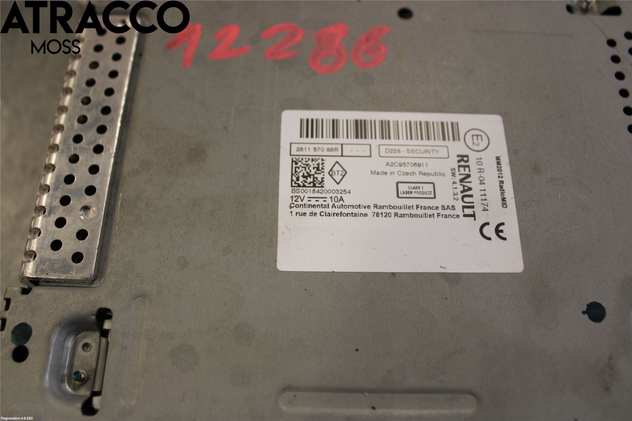 Renault MASTER III 15-20 Stereo Radio