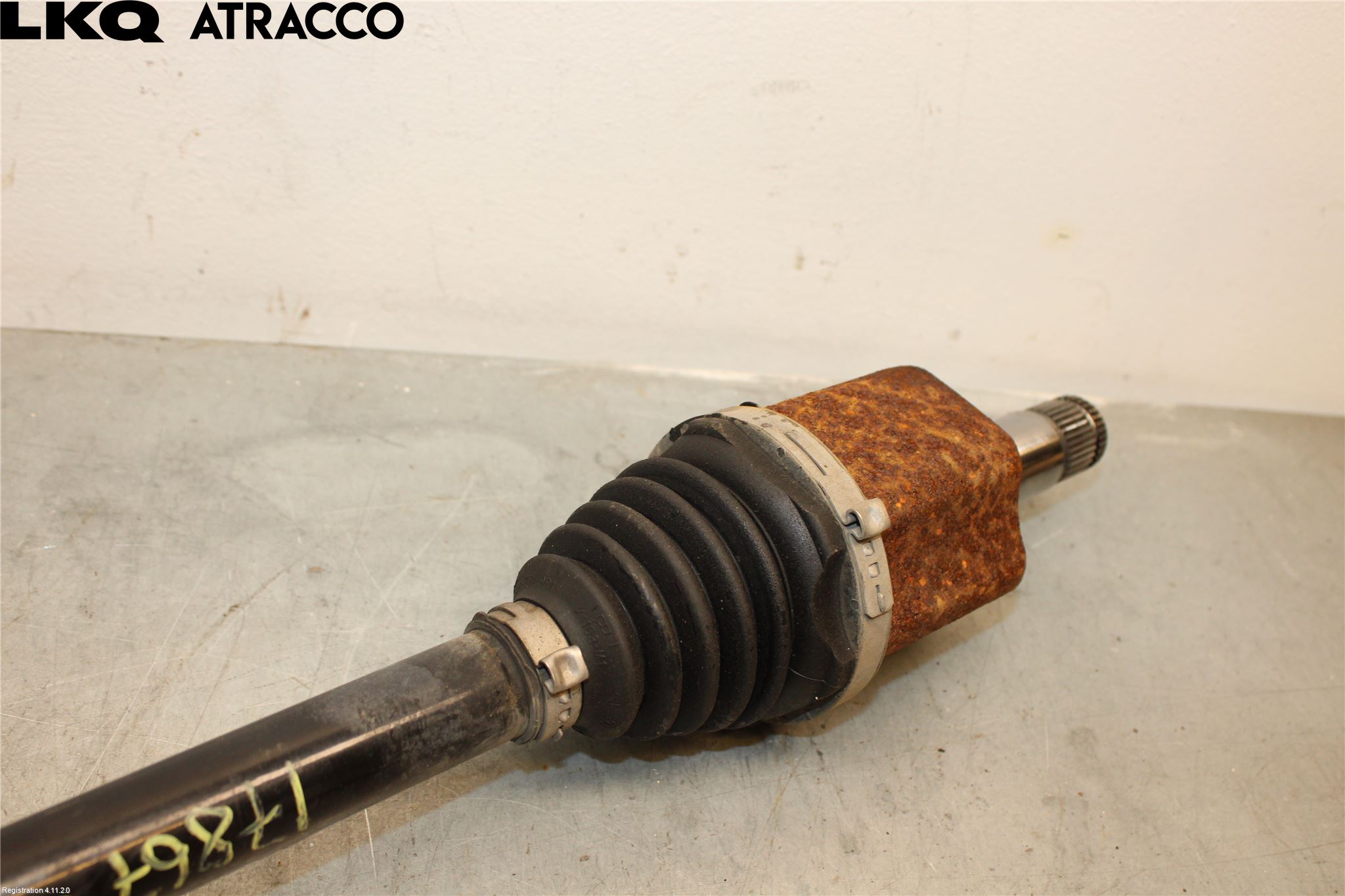 Volkswagen VW UP! / E-UP! Drivaksel Bak Kompl Venstre