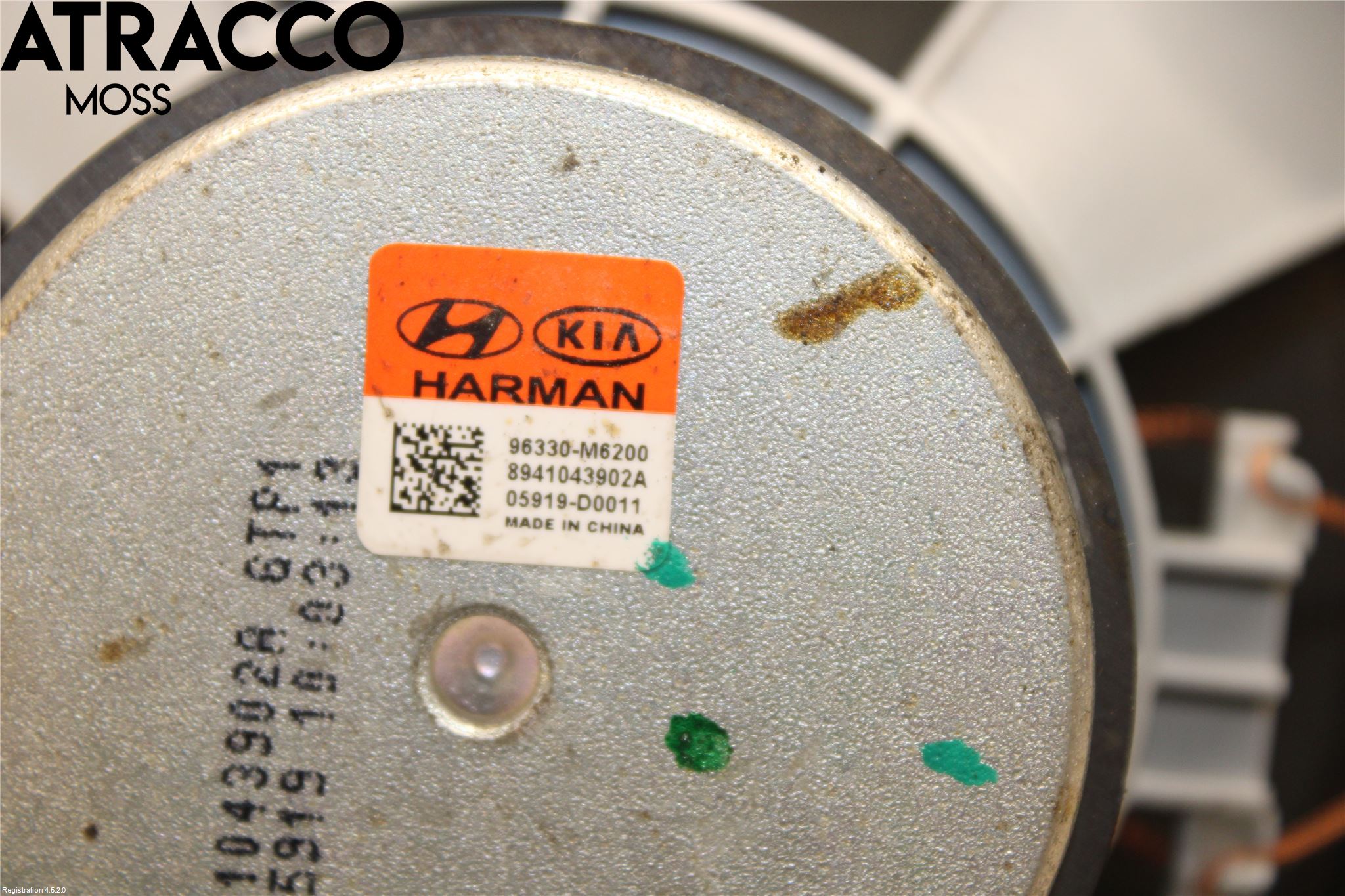 Kia SOUL 09- Innr Høyttaler