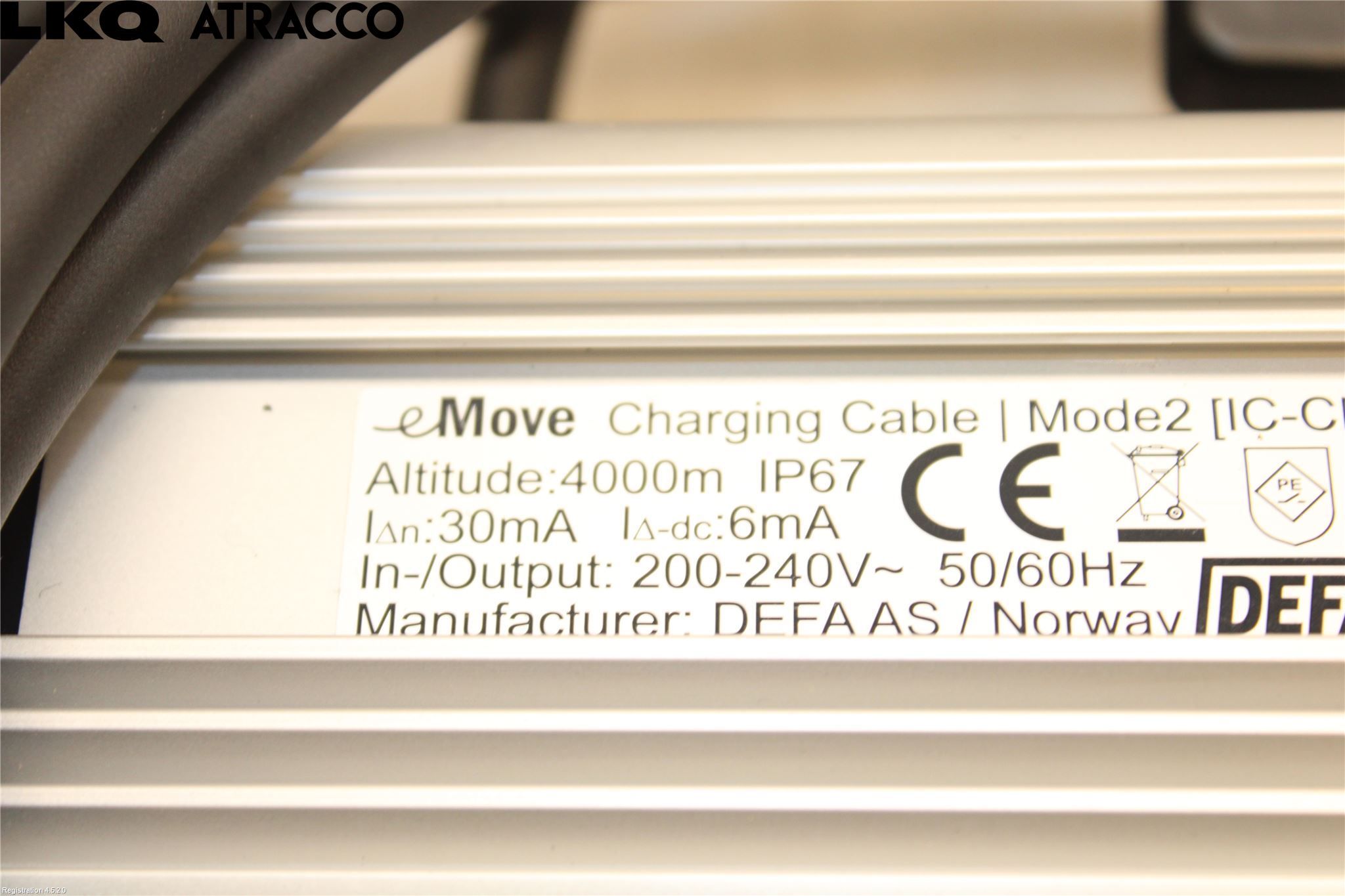 MG 4 23- Laddkabel Elbil