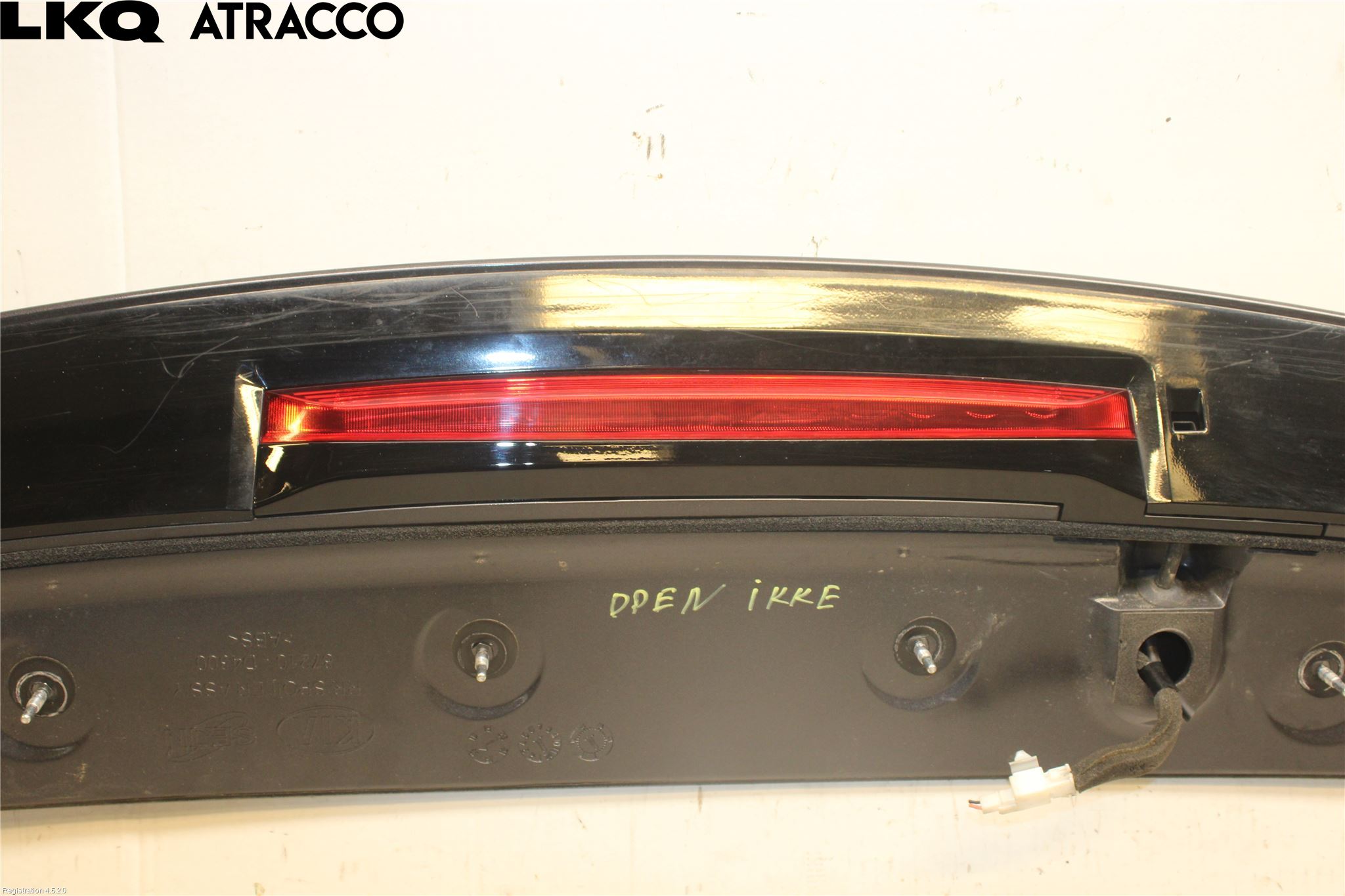 Kia OPTIMA 16-20 Spoiler Bakluke