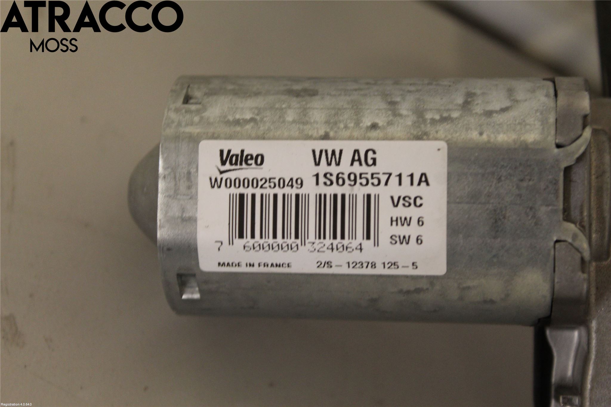 Volkswagen VW UP! / E-UP! Viskermotor Bakluke