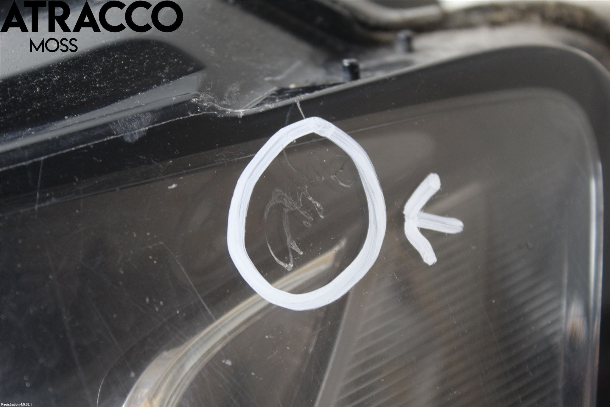 Audi A4/S4 08-11 Frontlykt Venstre