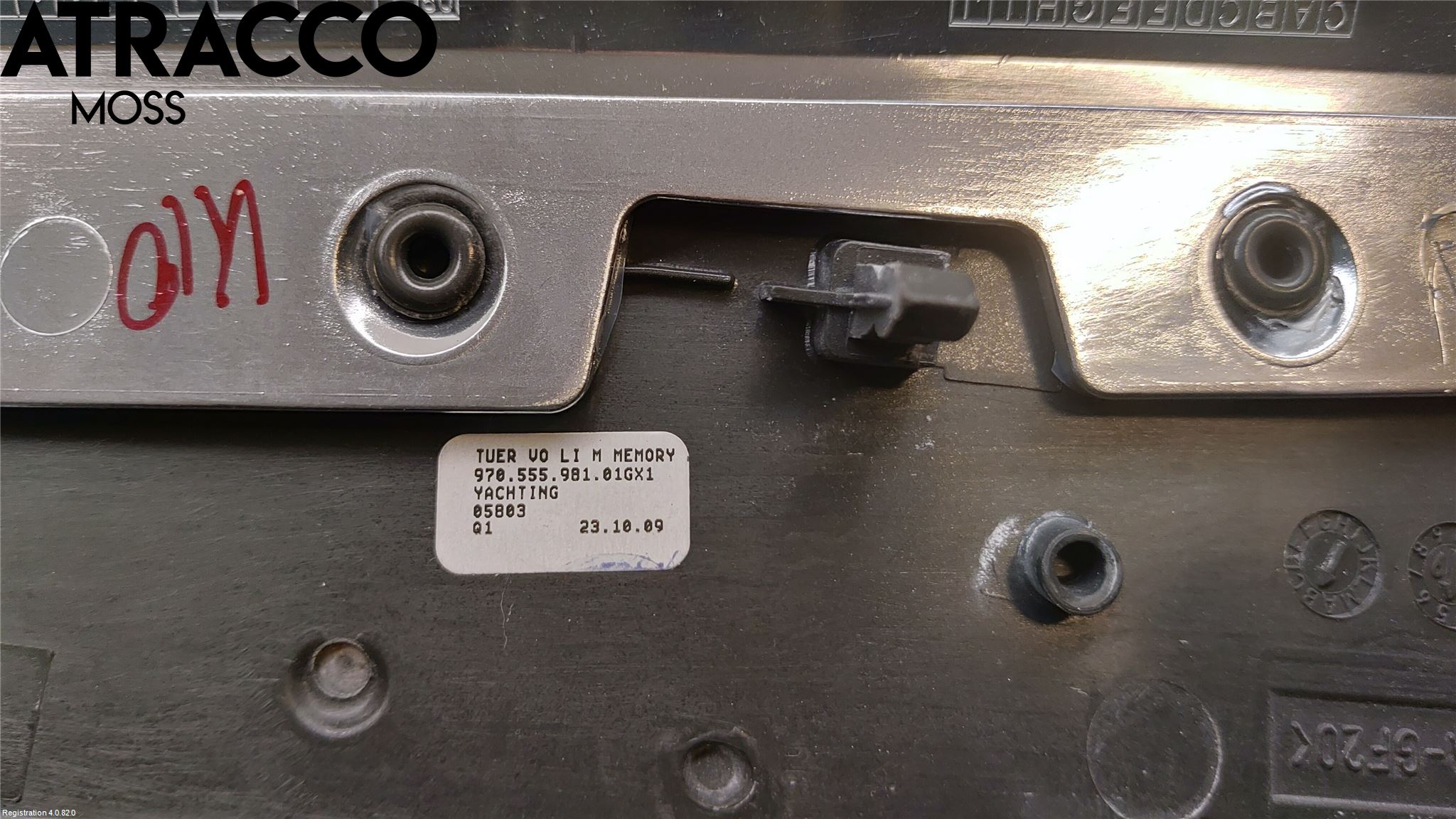 Porsche PANAMERA 09- Dør Dekorlist Vf