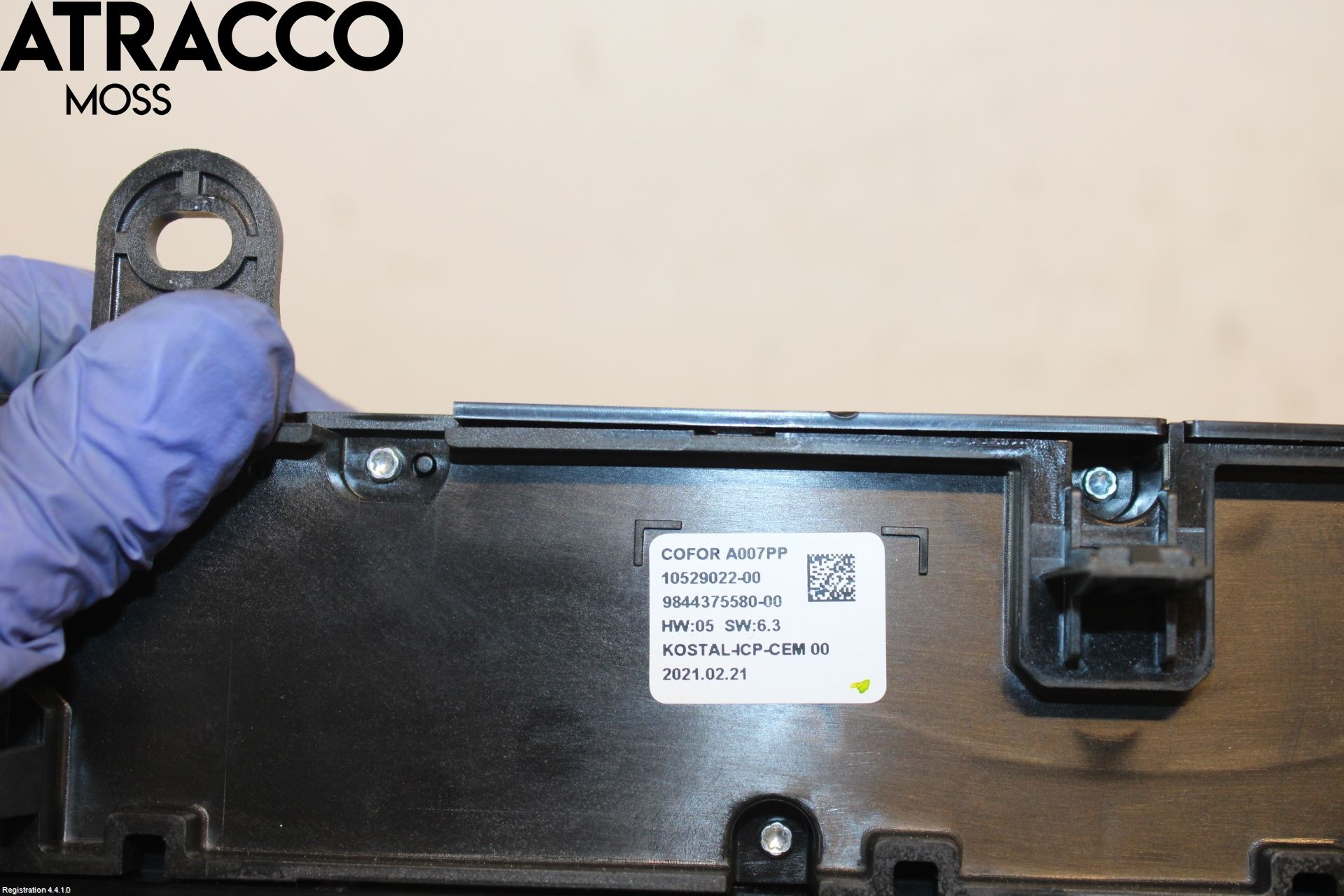 Citroen C4/E-C4 C4X/E-C4X III 21- Varme Ac Betjening-Display