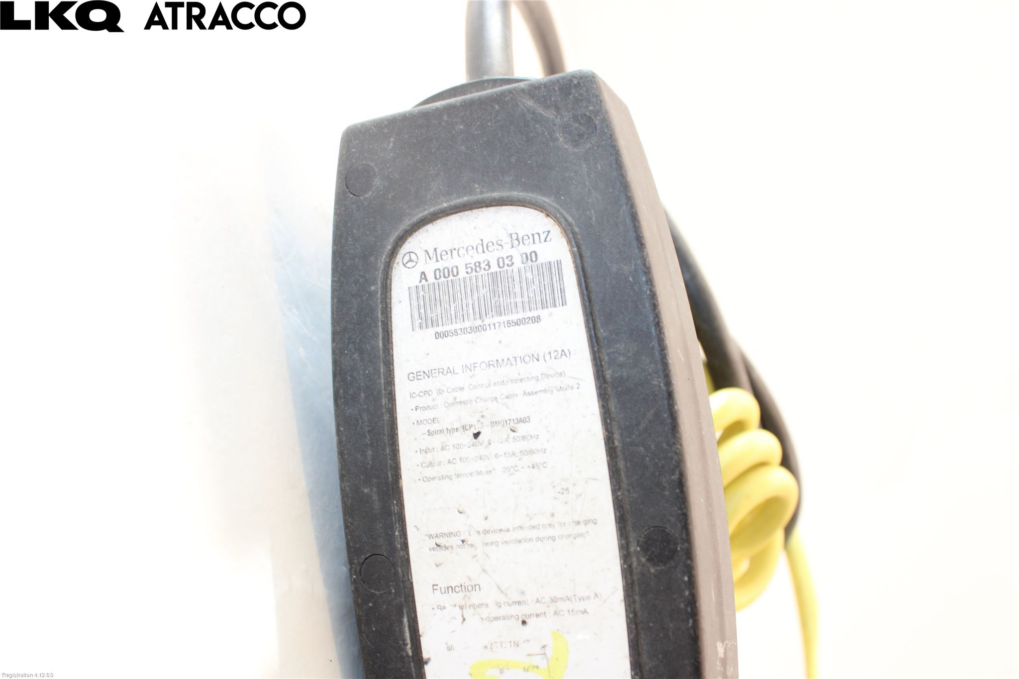 Smart FORFOUR 14-22 Laddkabel Elbil