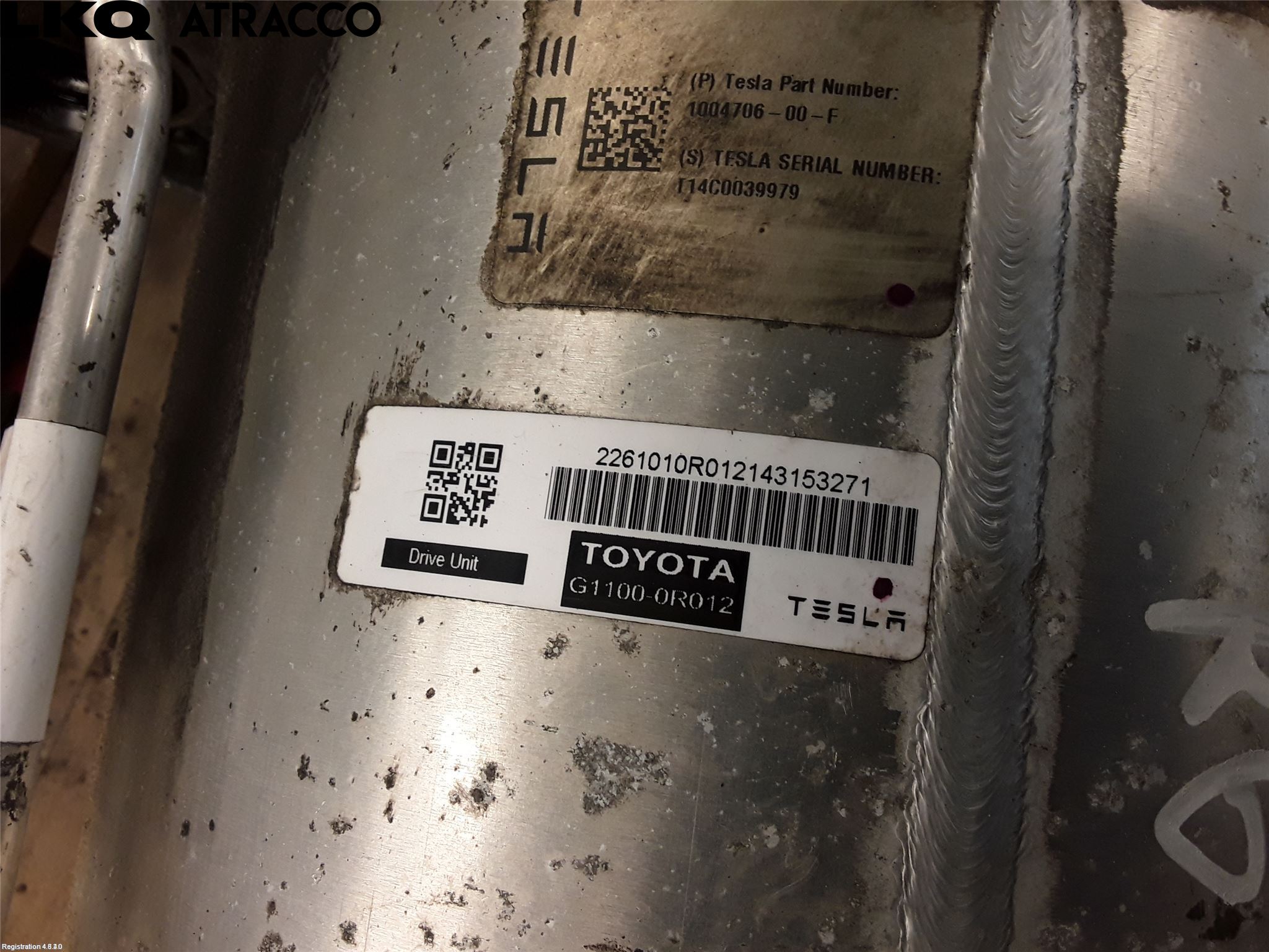 Toyota RAV 4 06-12 Motor Elektrisk Fram