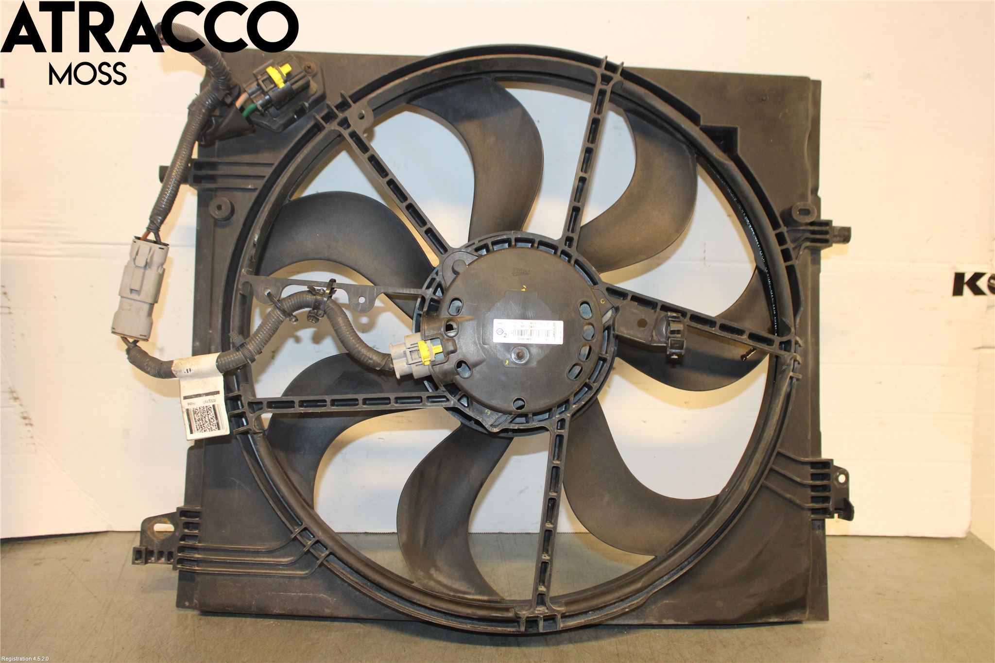 Nissan QASHQAI 14-17 Kjølevifte Elektrisk