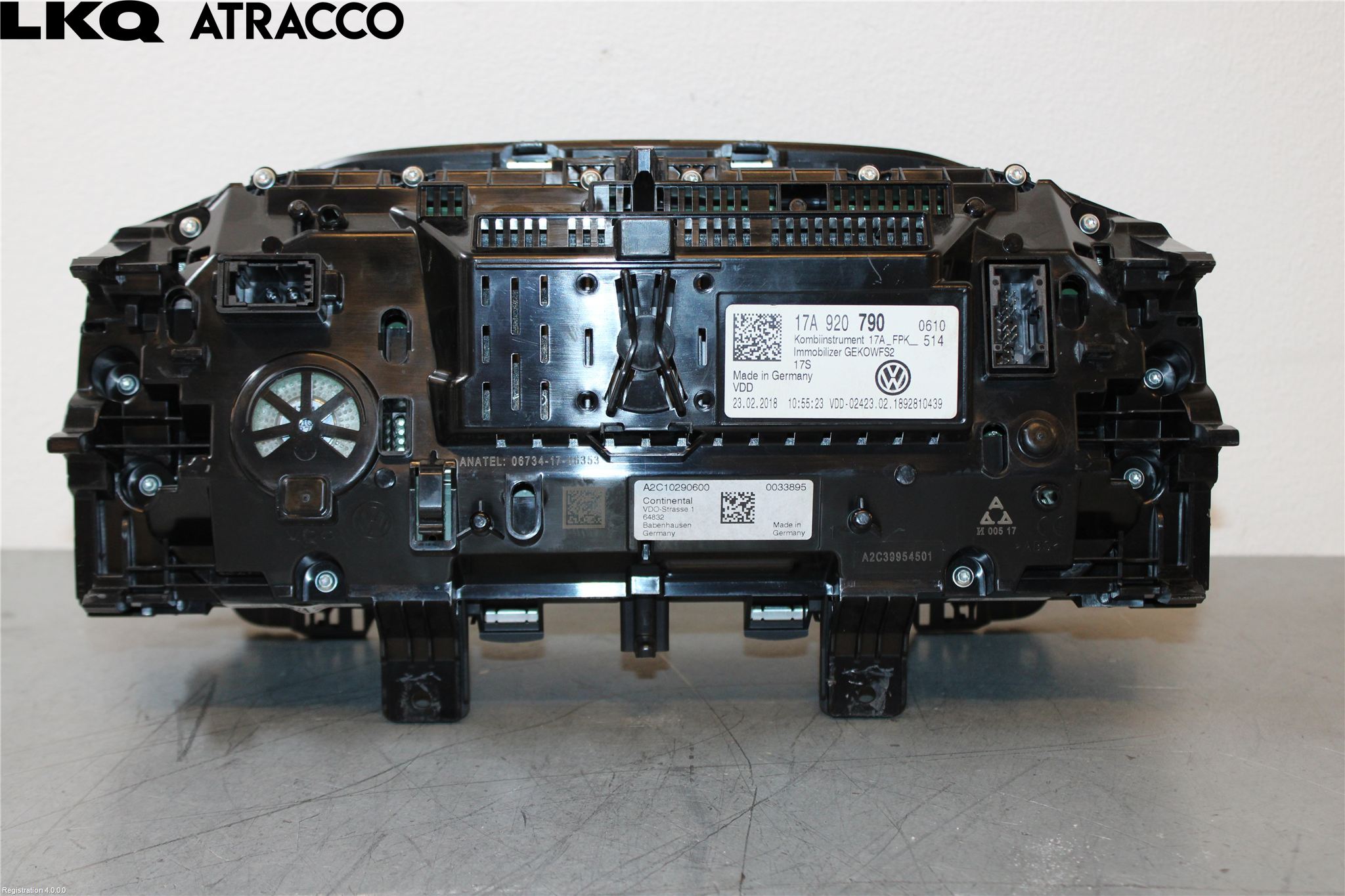 Volkswagen VW T-ROC 18- Instr Speedometer