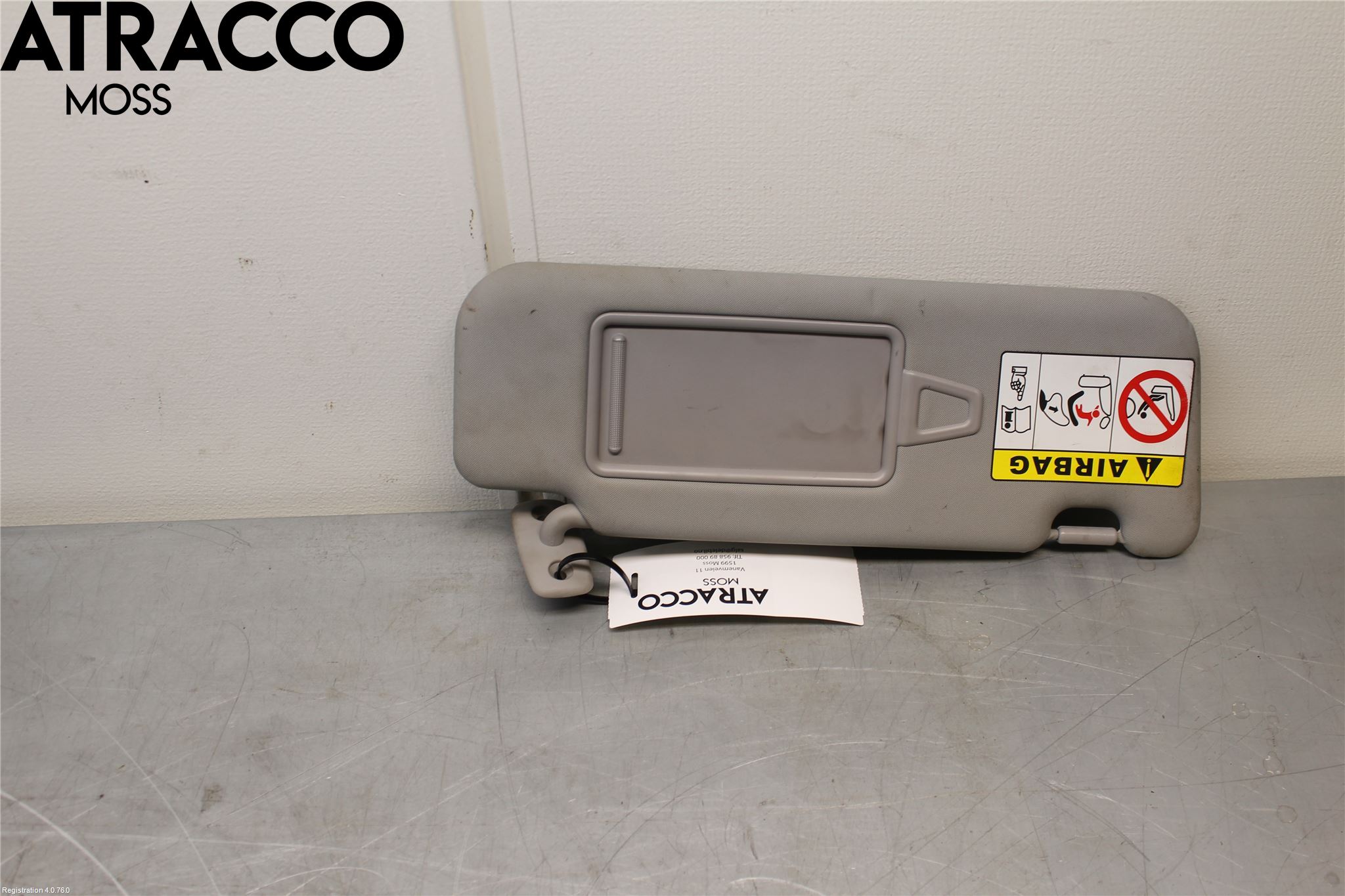 Kia SPORTAGE (SL) 11-15 Innr Solskjerm