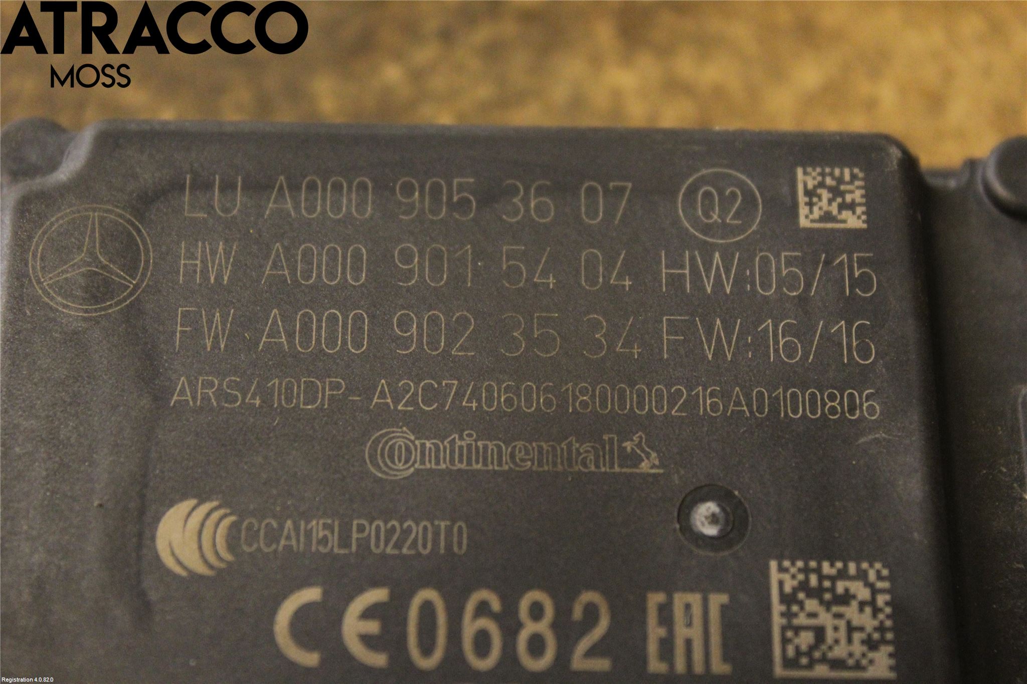 Mercedes-Benz MB E-KLASS (W213) 16-23 Sensor Kollisjonsbeskyttelse