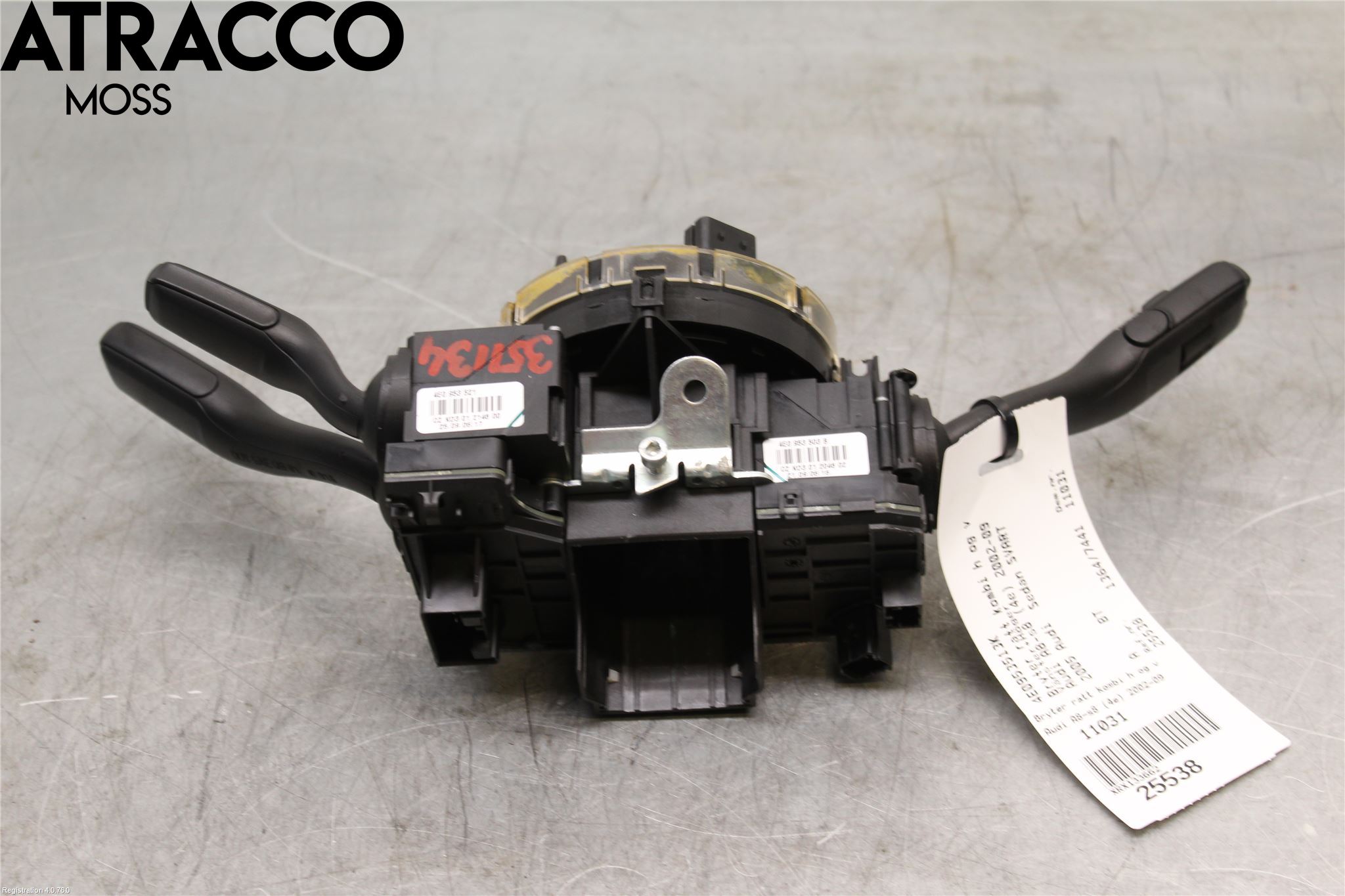 Audi A8/S8 4E  02-09 Bryter Ratt Kombi H Og V