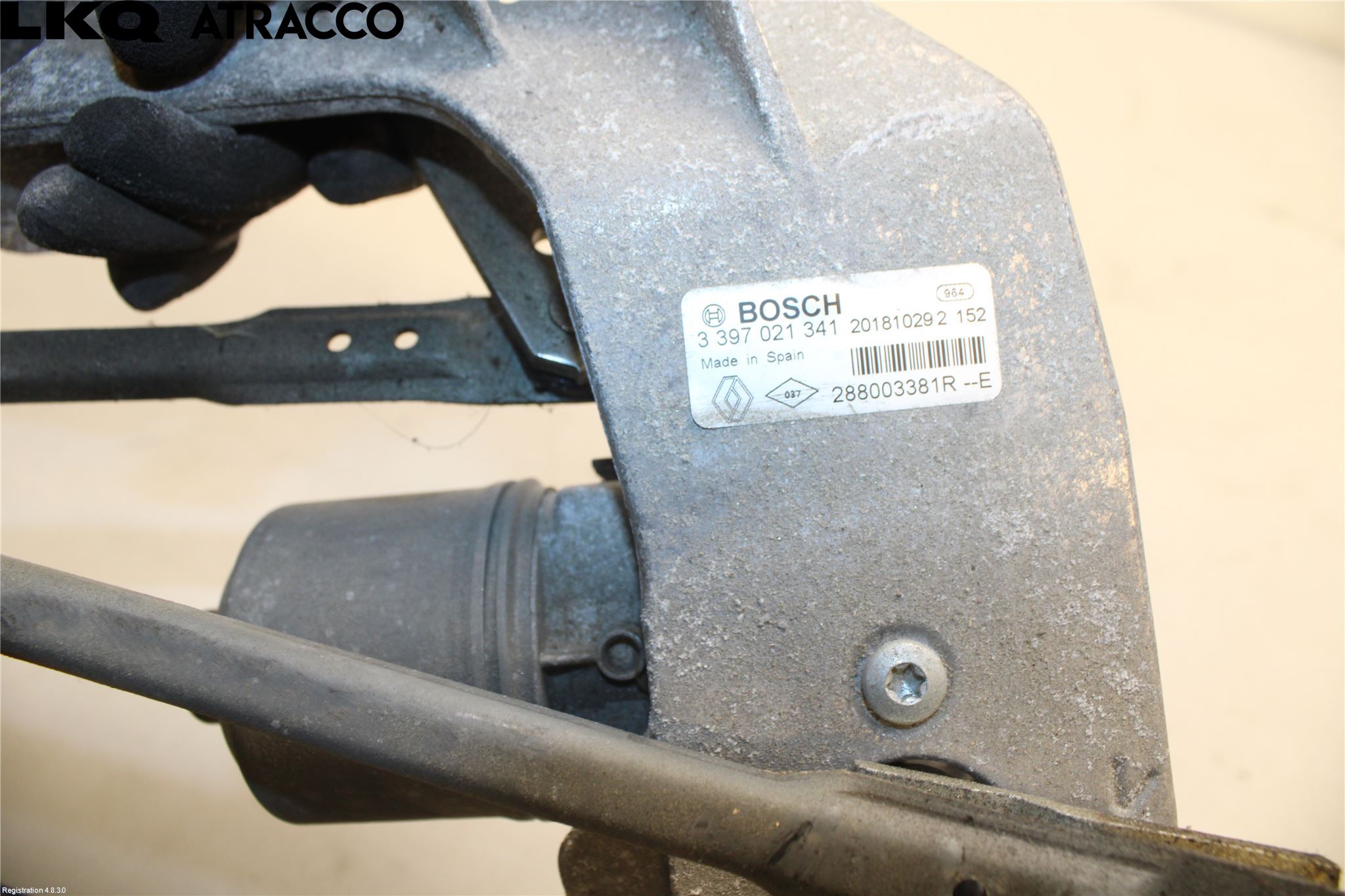 Renault ZOE/E-TECH 13- Viskermotor Frontrute