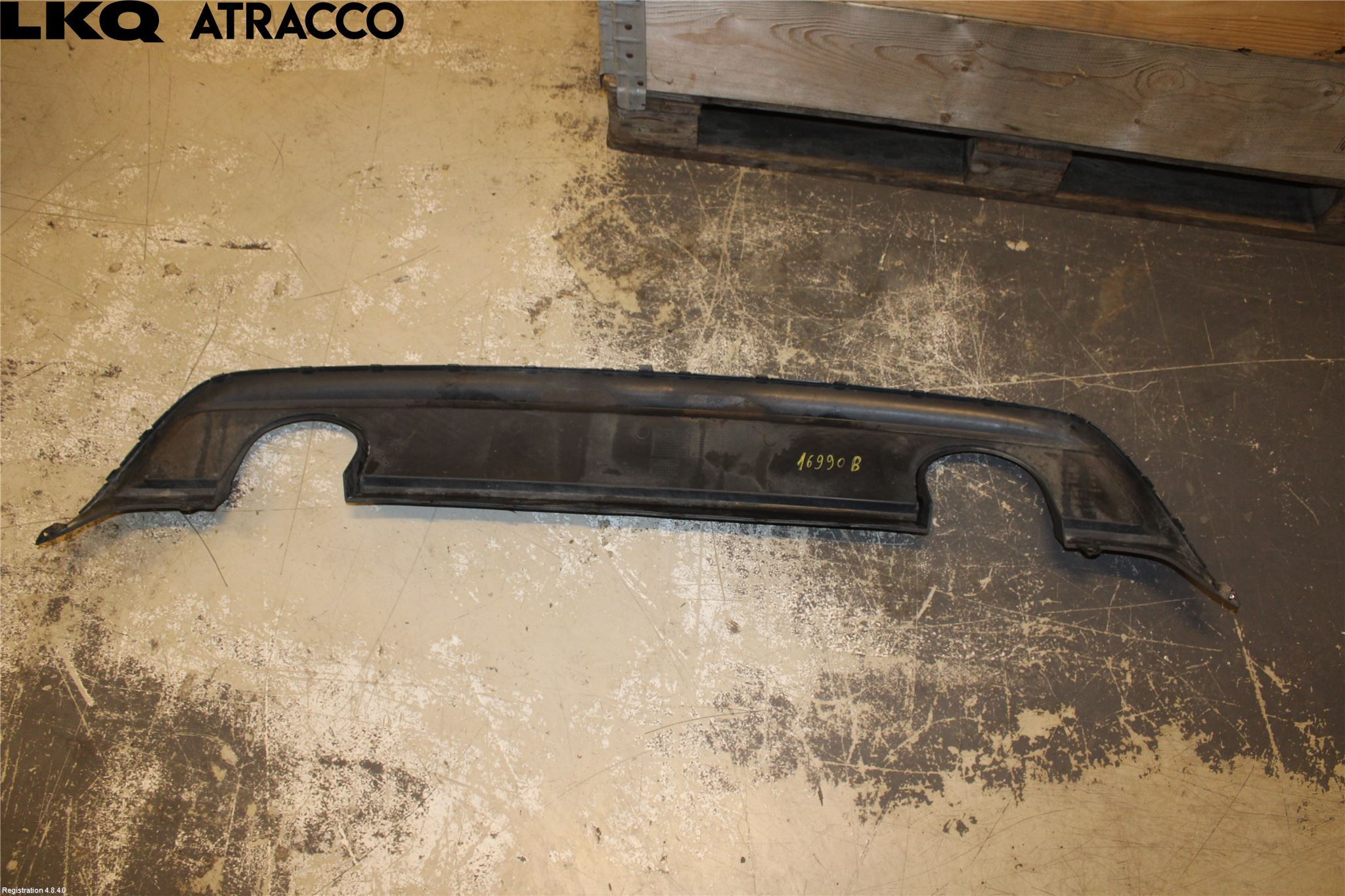 Mercedes-Benz MB A-KLASS (W176) 13-18 Støtfanger Bak List