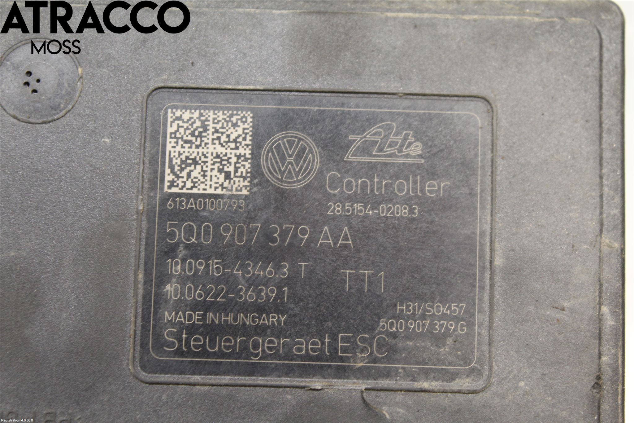 Volkswagen VW GOLF / E-GOLF VII 13-20 Abs Hydraulikkaggregat