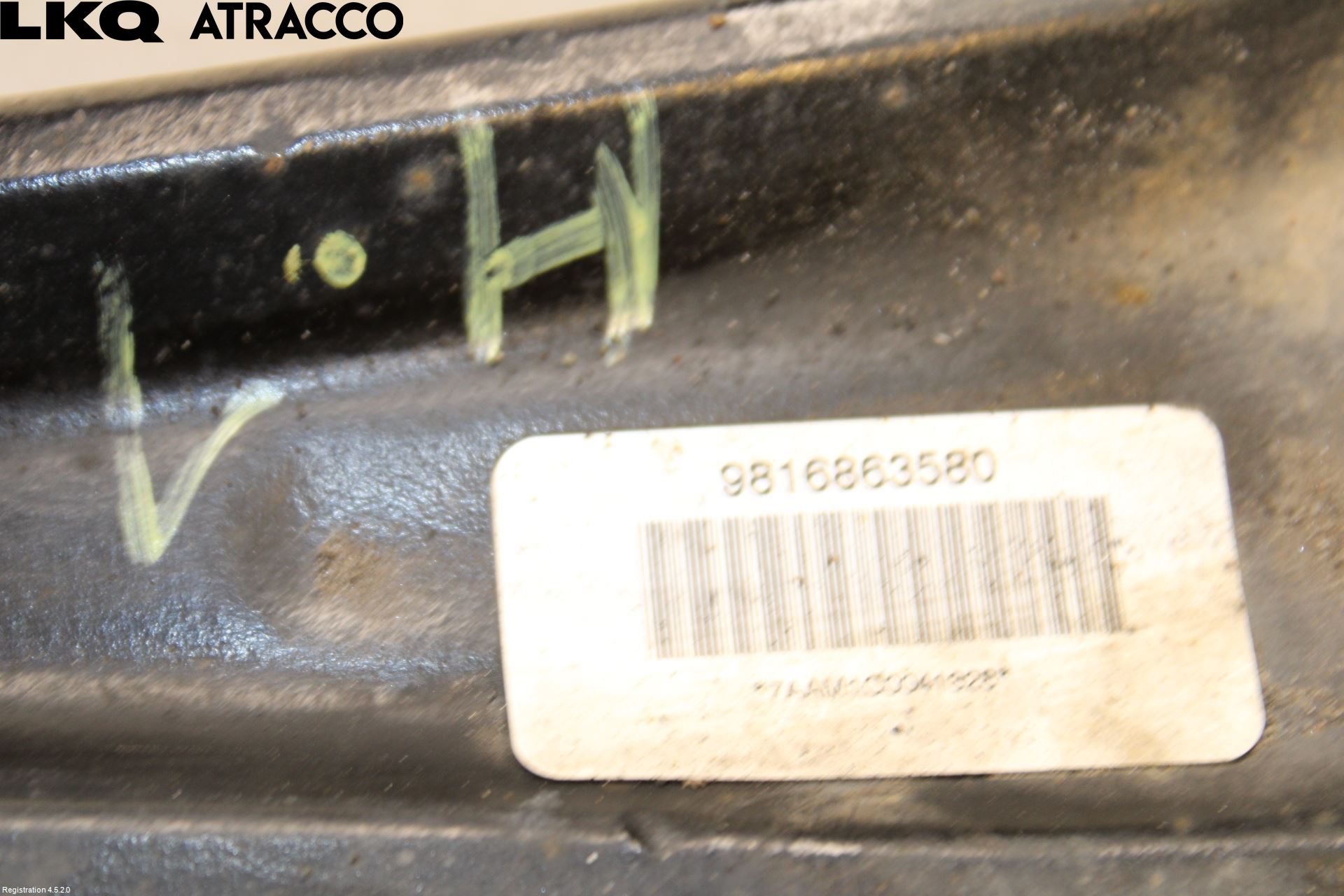 Toyota PROACE II 16- Bærearm Foran Høyre Nedre