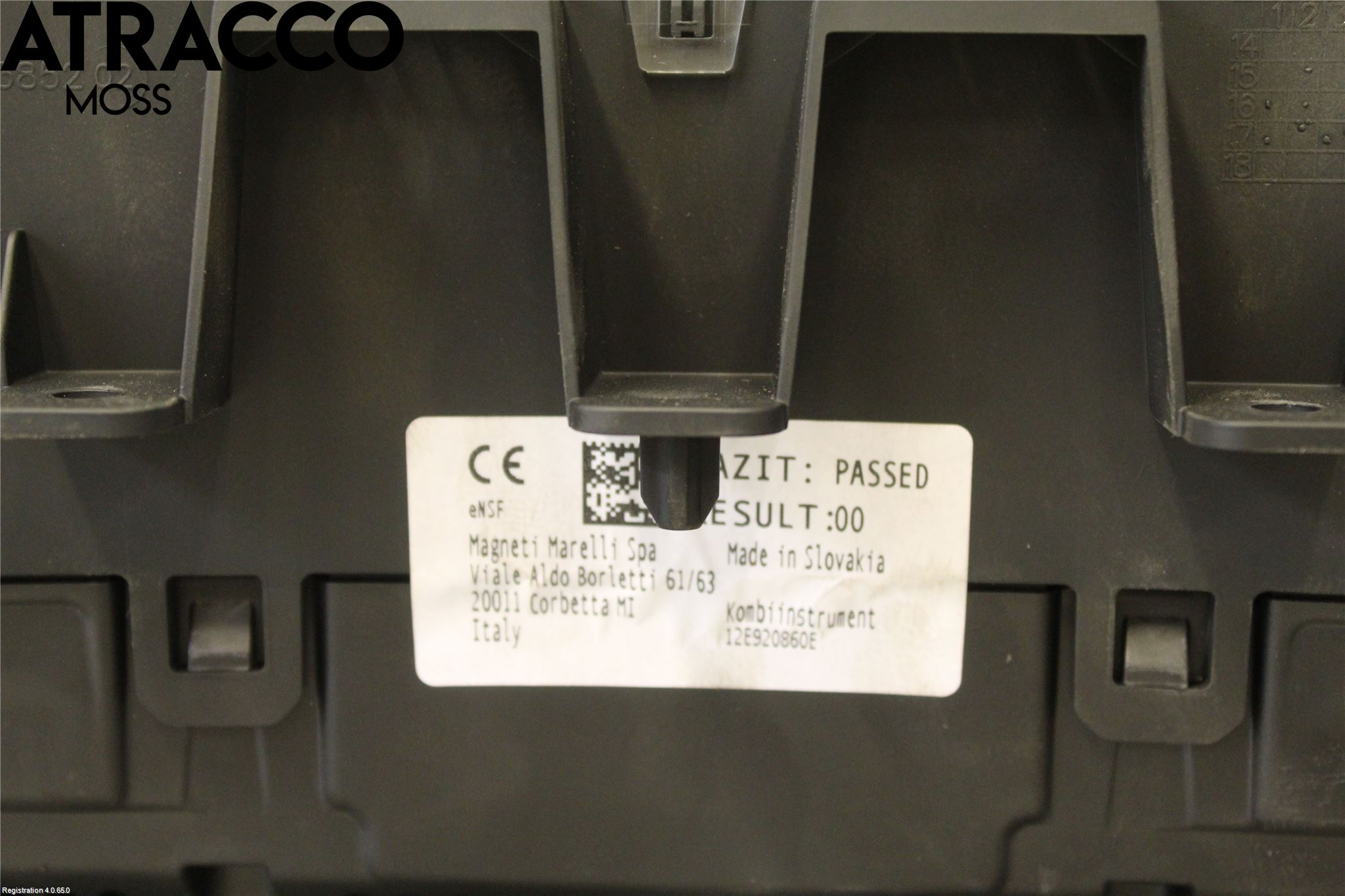 Volkswagen VW UP! / E-UP! Instr Kombinert