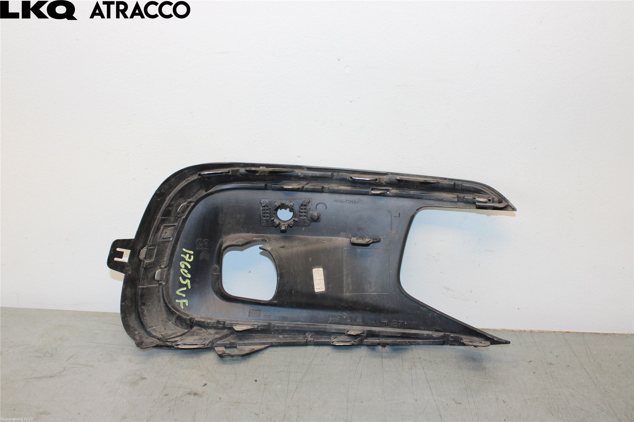 Citroen C4 GRAND PICASSO 14-18 Frontlykt Kurve-Tåkelys Ramme