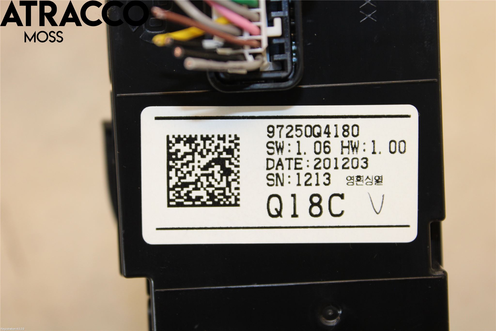 Kia NIRO (DE) 17-22 Varme Ac Betjening-Display