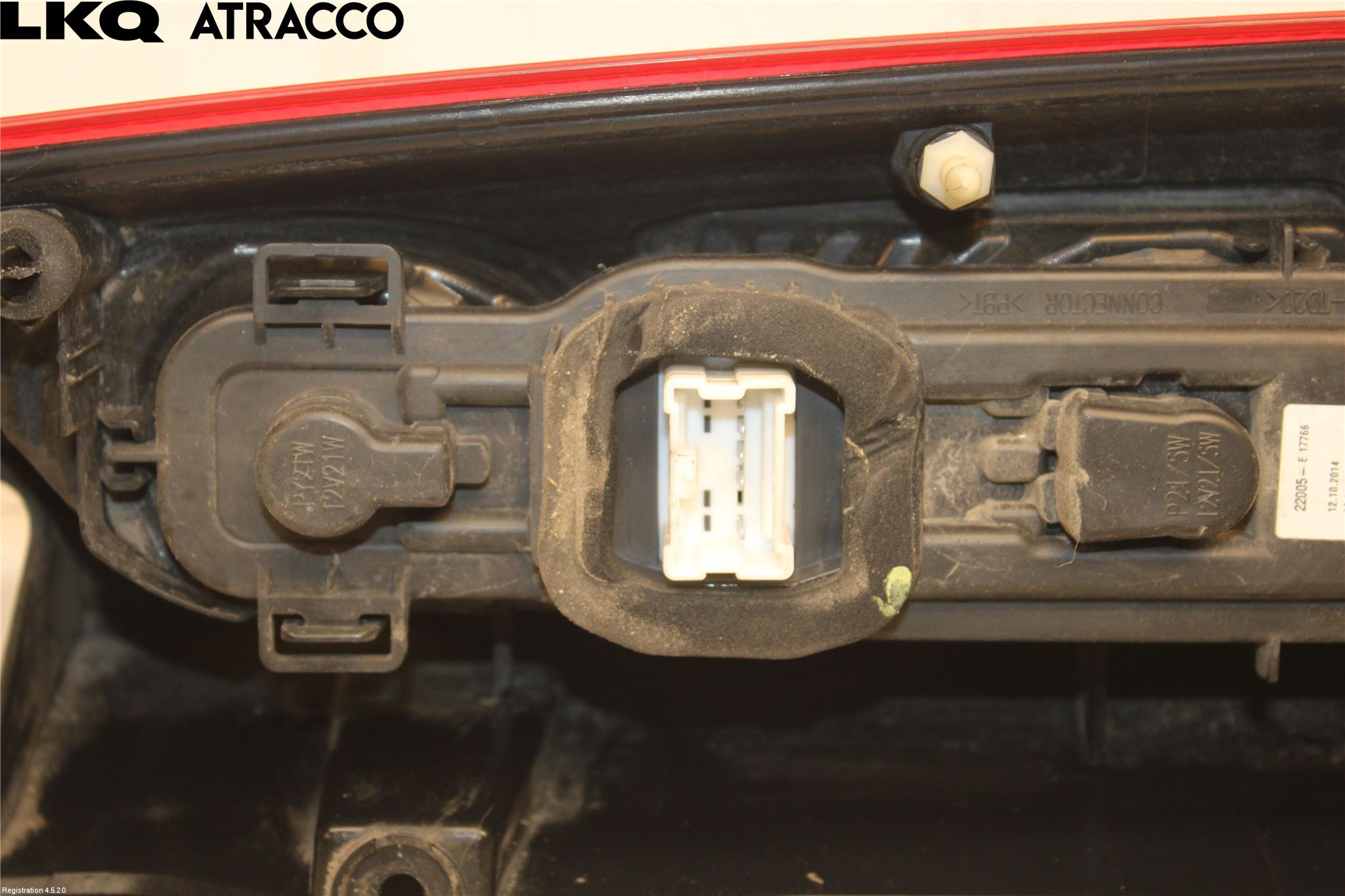 Renault KANGOO II 15-21 Baklykt Venstre