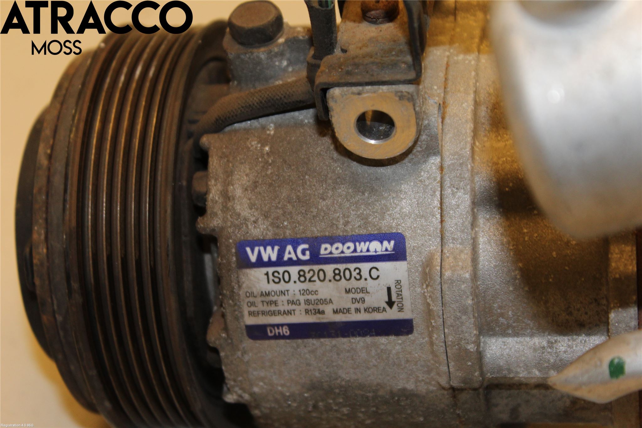 Skoda CITIGO / CITIGO E IV Varme Ac Kompressor