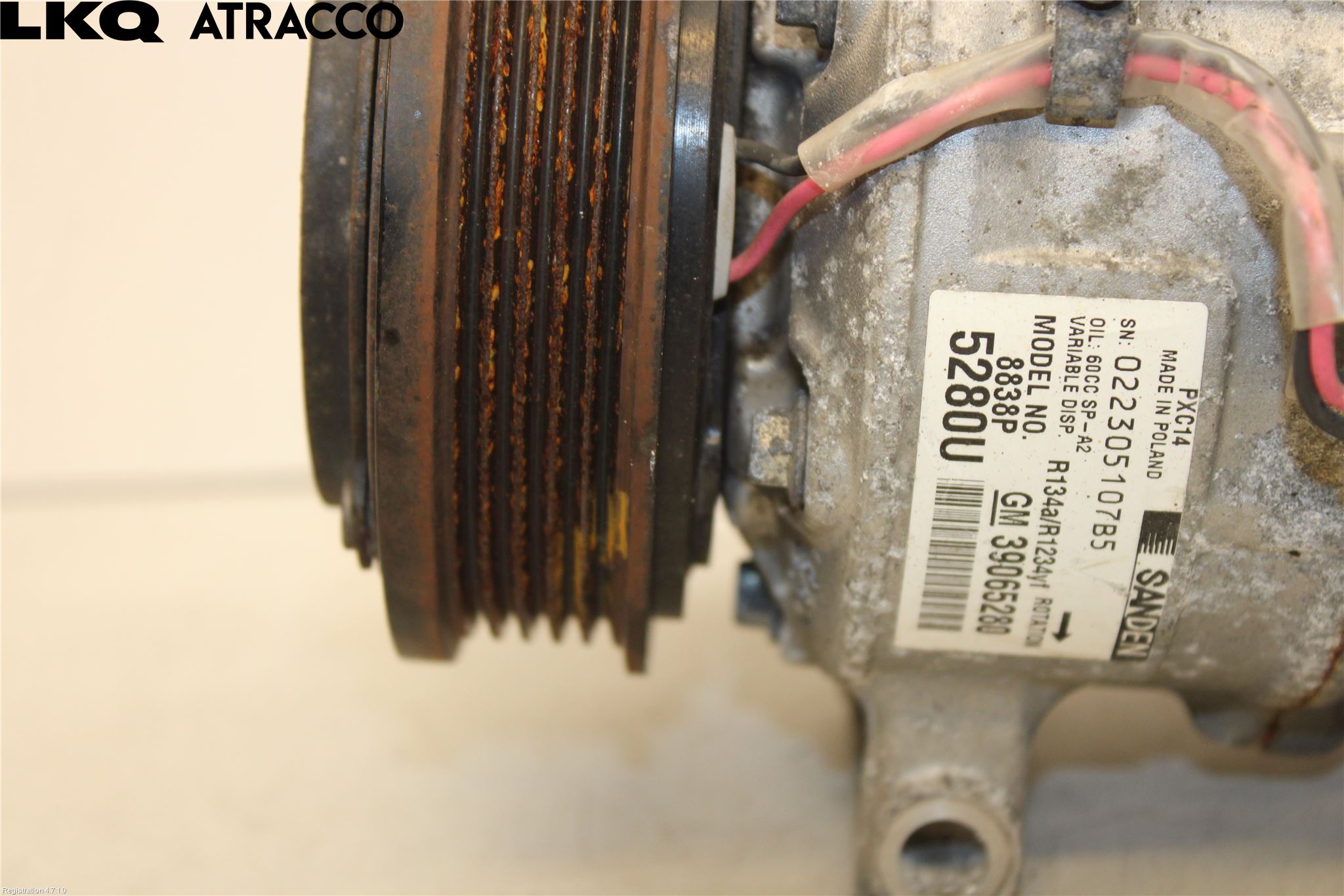 Opel INSIGNIA 17- Varme Ac Kompressor