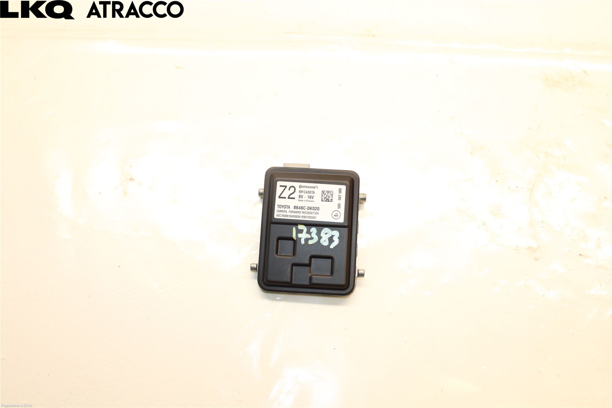 Toyota HILUX 16- Sensor Kollisjonsbeskyttelse