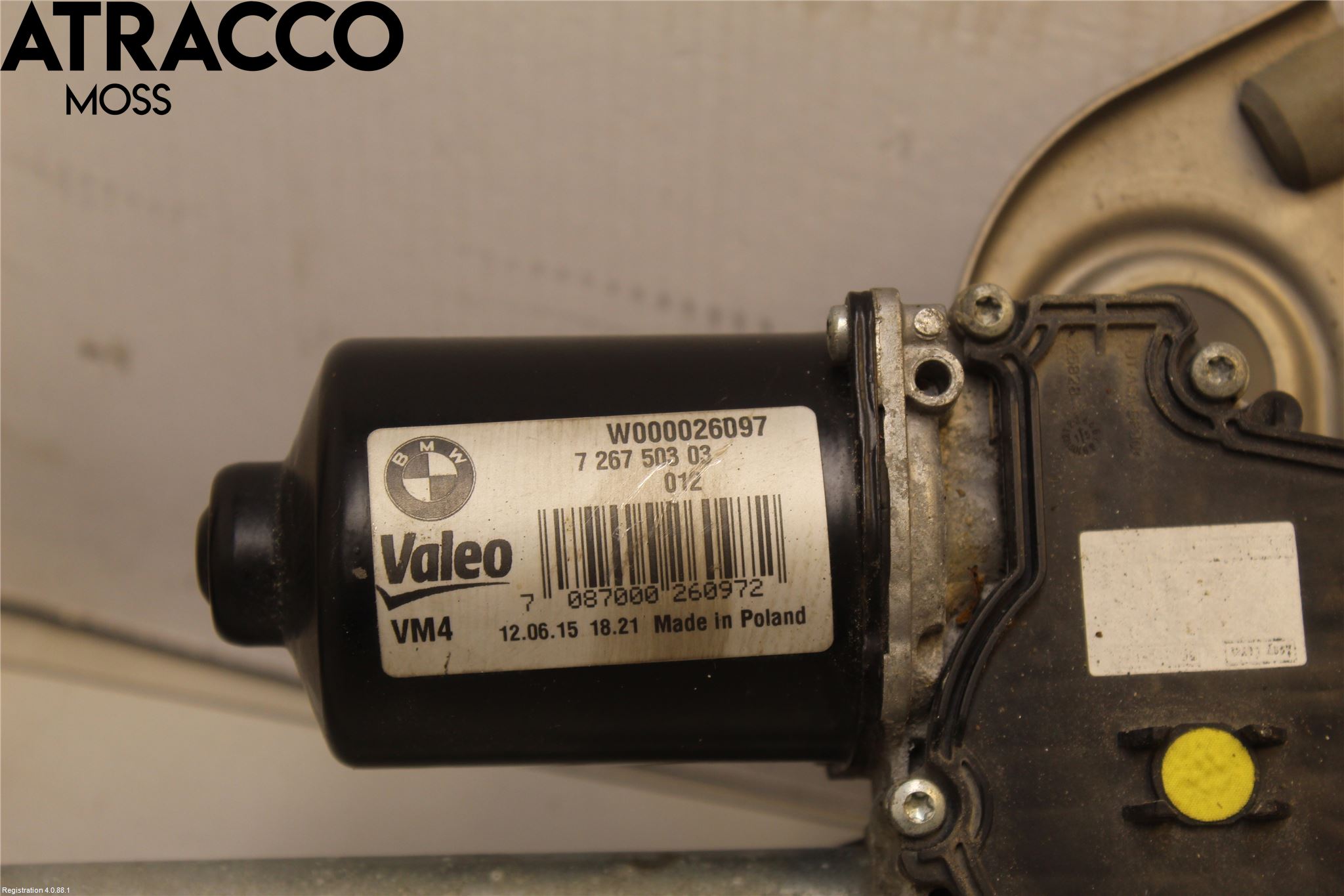 BMW 1 F20/F21 11-19 Viskermotor Frontrute