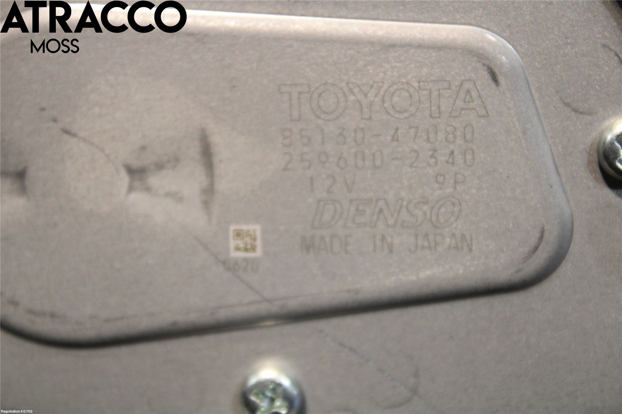 Toyota PRIUS+ ZVW40 12-20 Viskermotor Bakluke