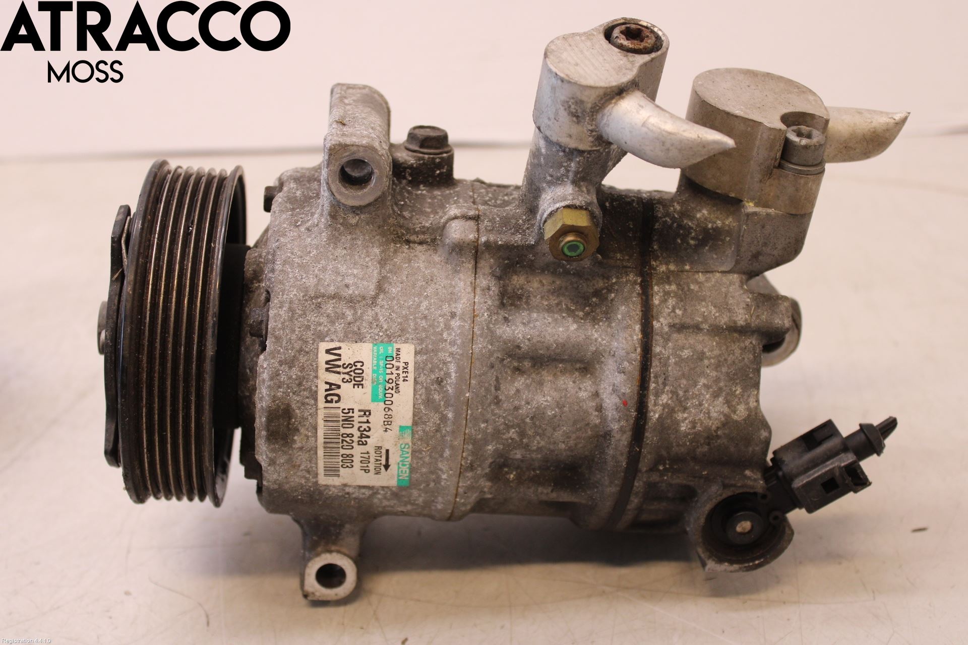 Volkswagen VW GOLF V 04-09 Varme Ac Kompressor