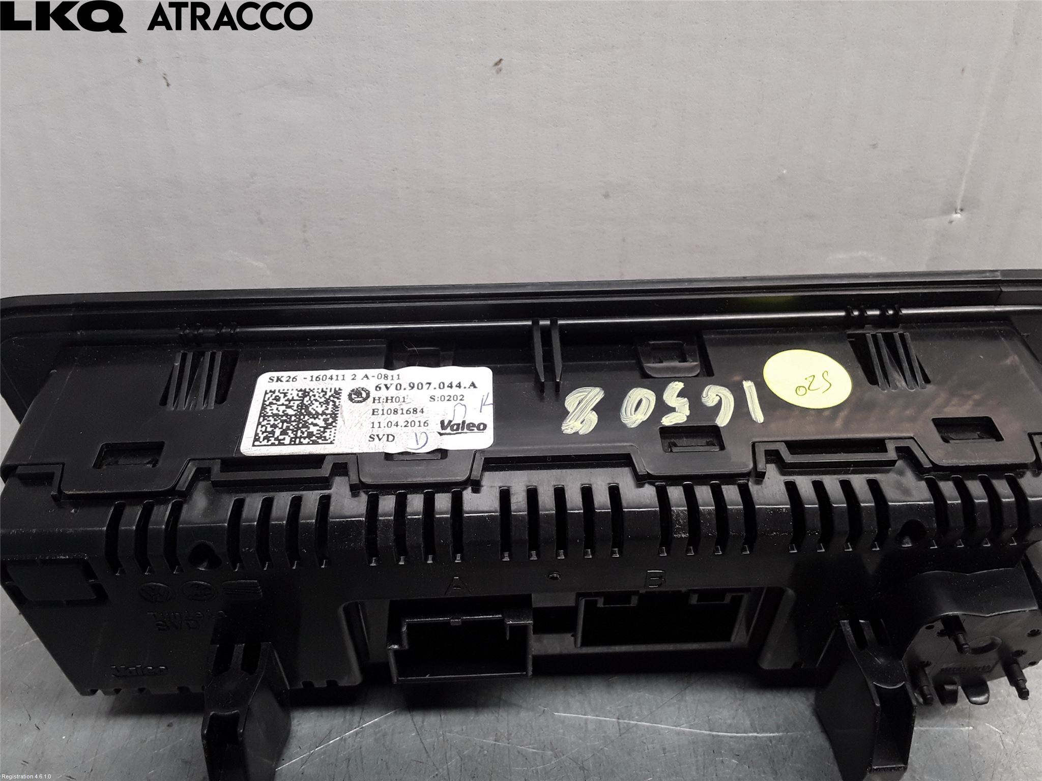 Skoda FABIA 15-21 Varme Ac Betjening-Display