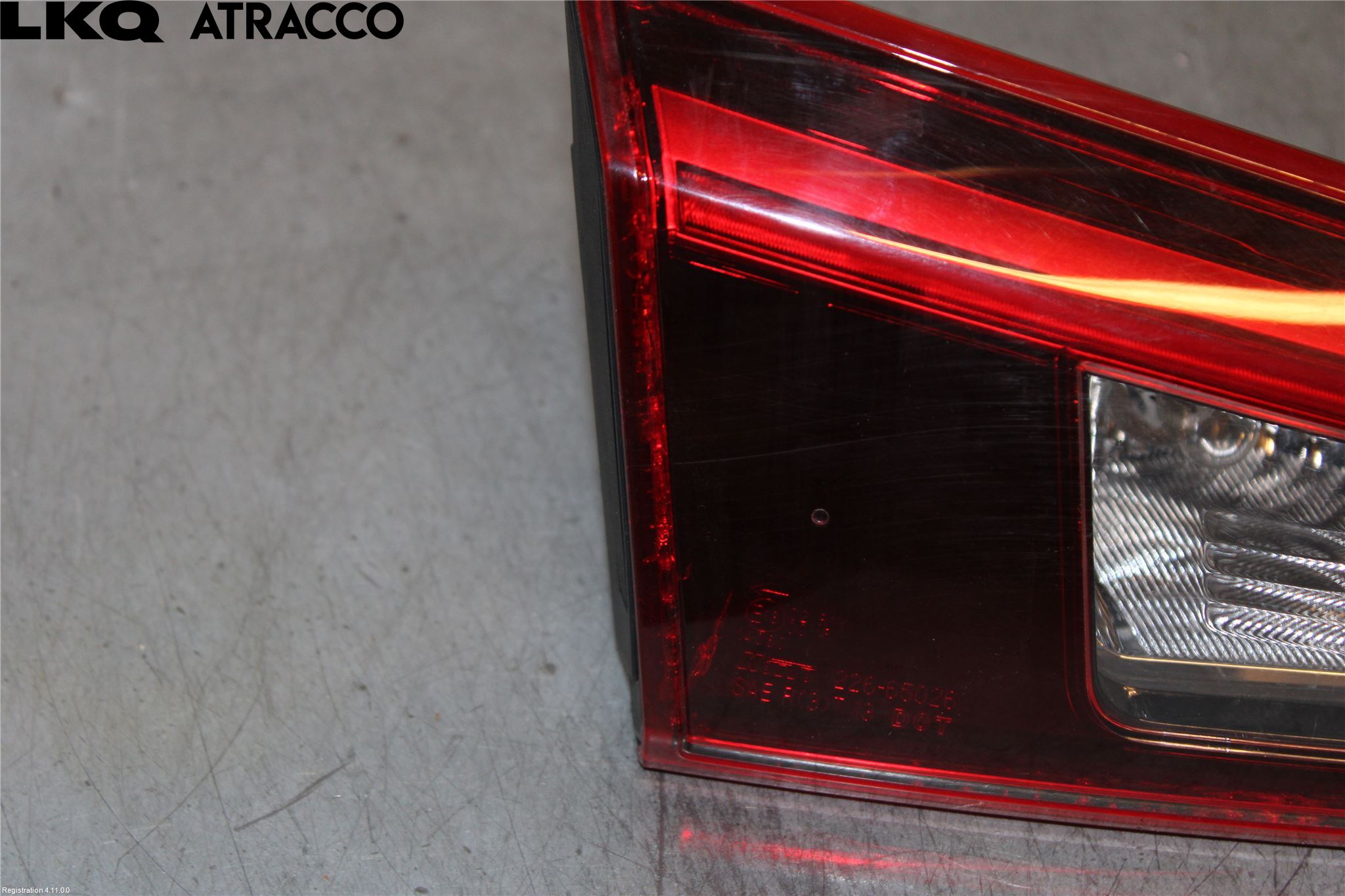 Mazda 3 III 14-19 Baklykt Venstre  På Luke(Indre