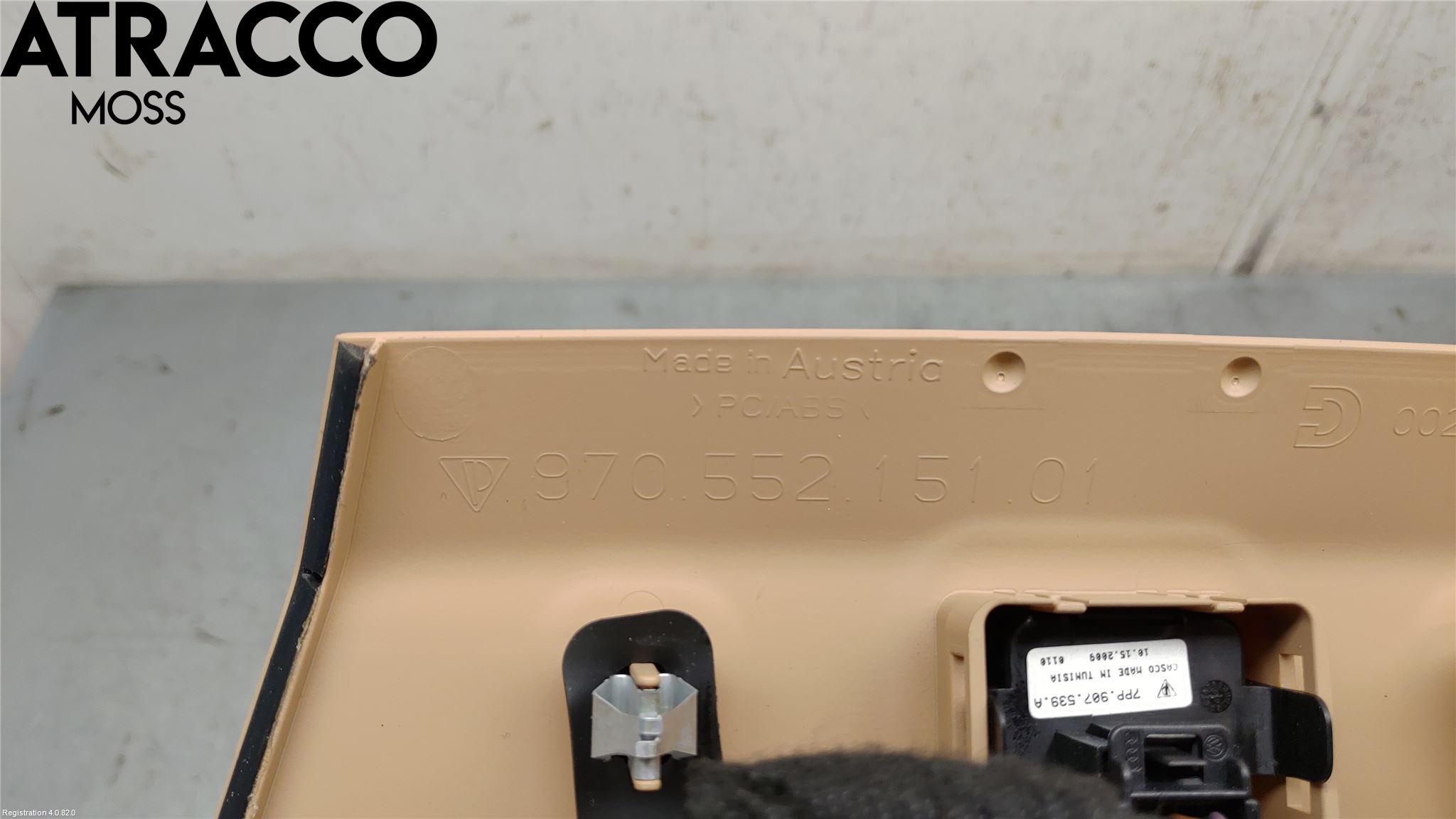 Porsche PANAMERA 09- Innr Dekor Instrbord