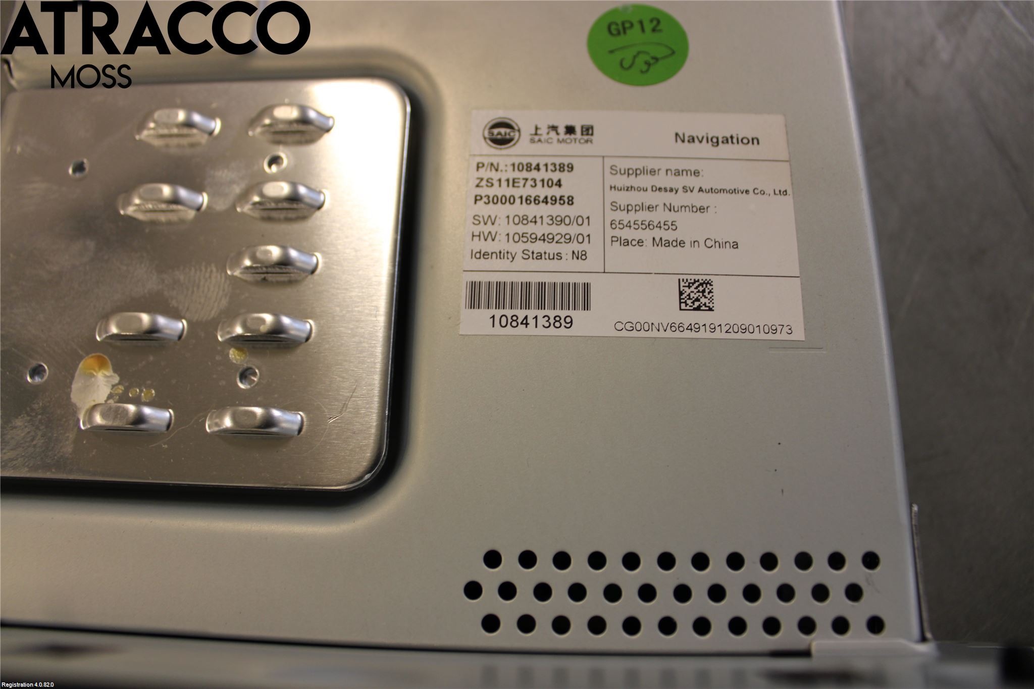 MG ZS EV 20- Stereo Antenne Radio-Tv