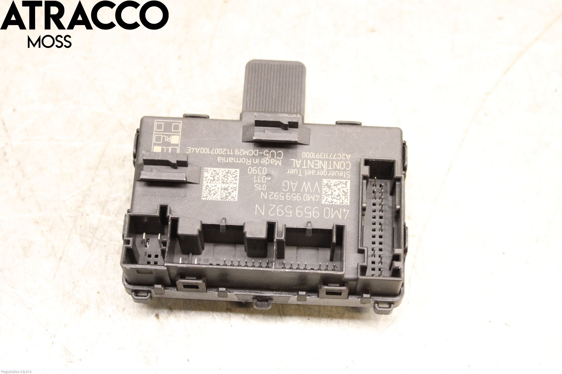 Audi E-TRON, S GE 19- Styreenhet Dør