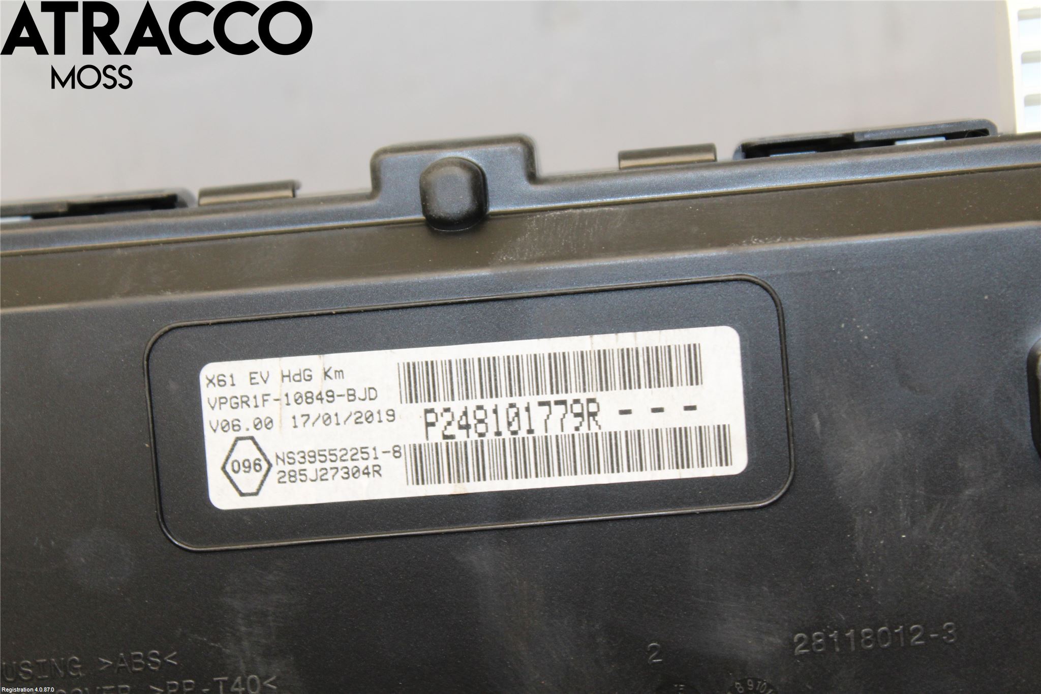 Renault KANGOO II 15-21 Instr Kombinert