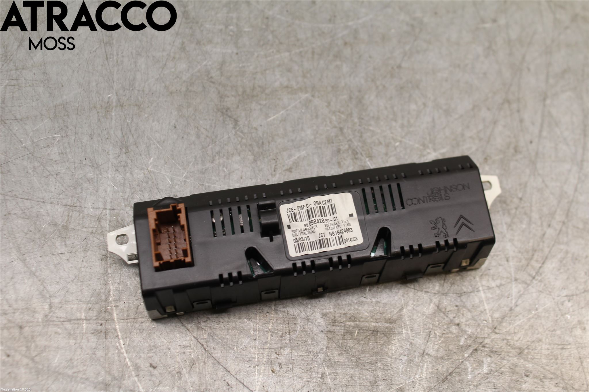 Citroen BERLINGO 08-18 Multifunktionsdisplay