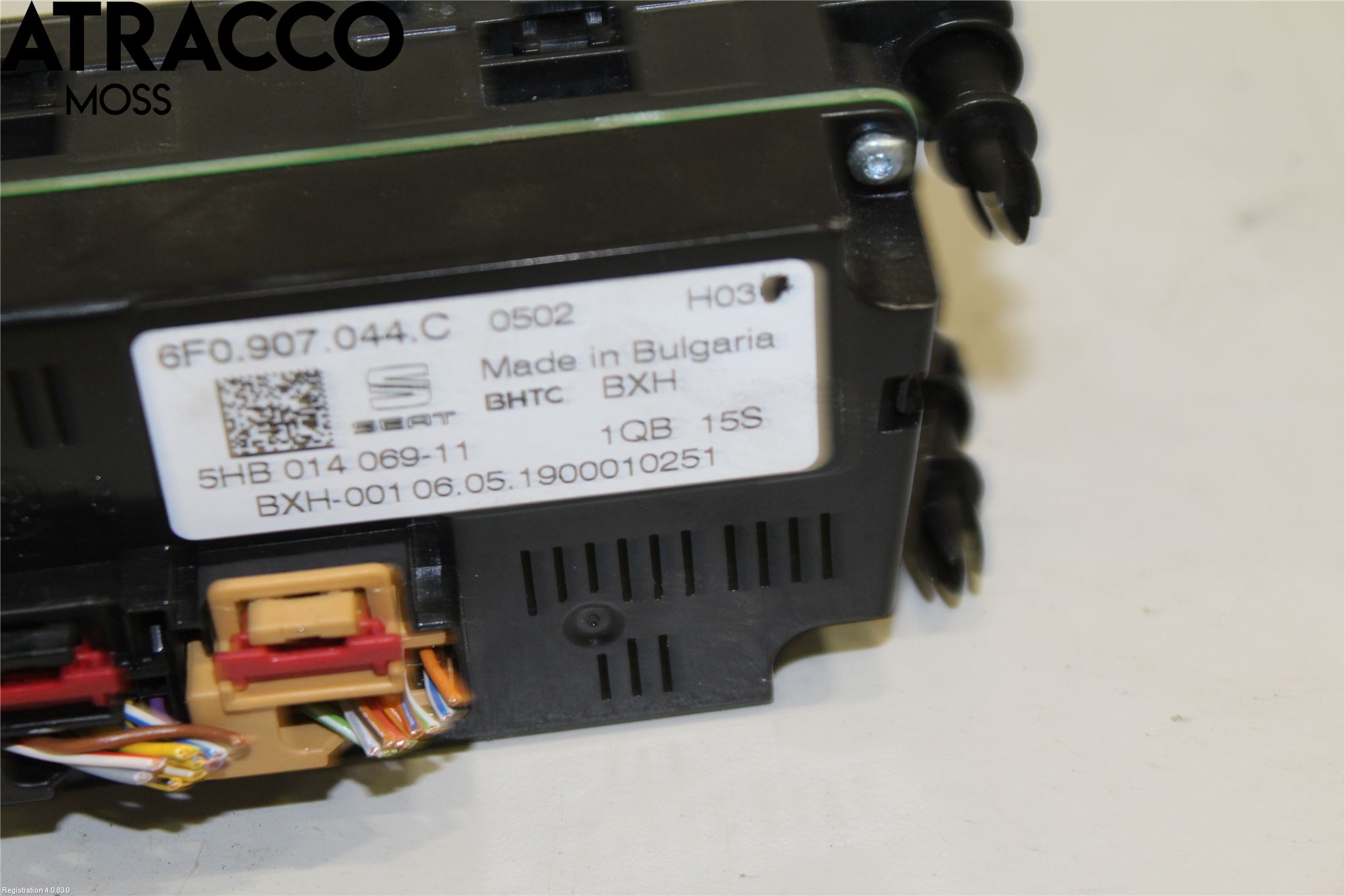 Seat IBIZA V 17-20 Varme Ac Betjening-Display