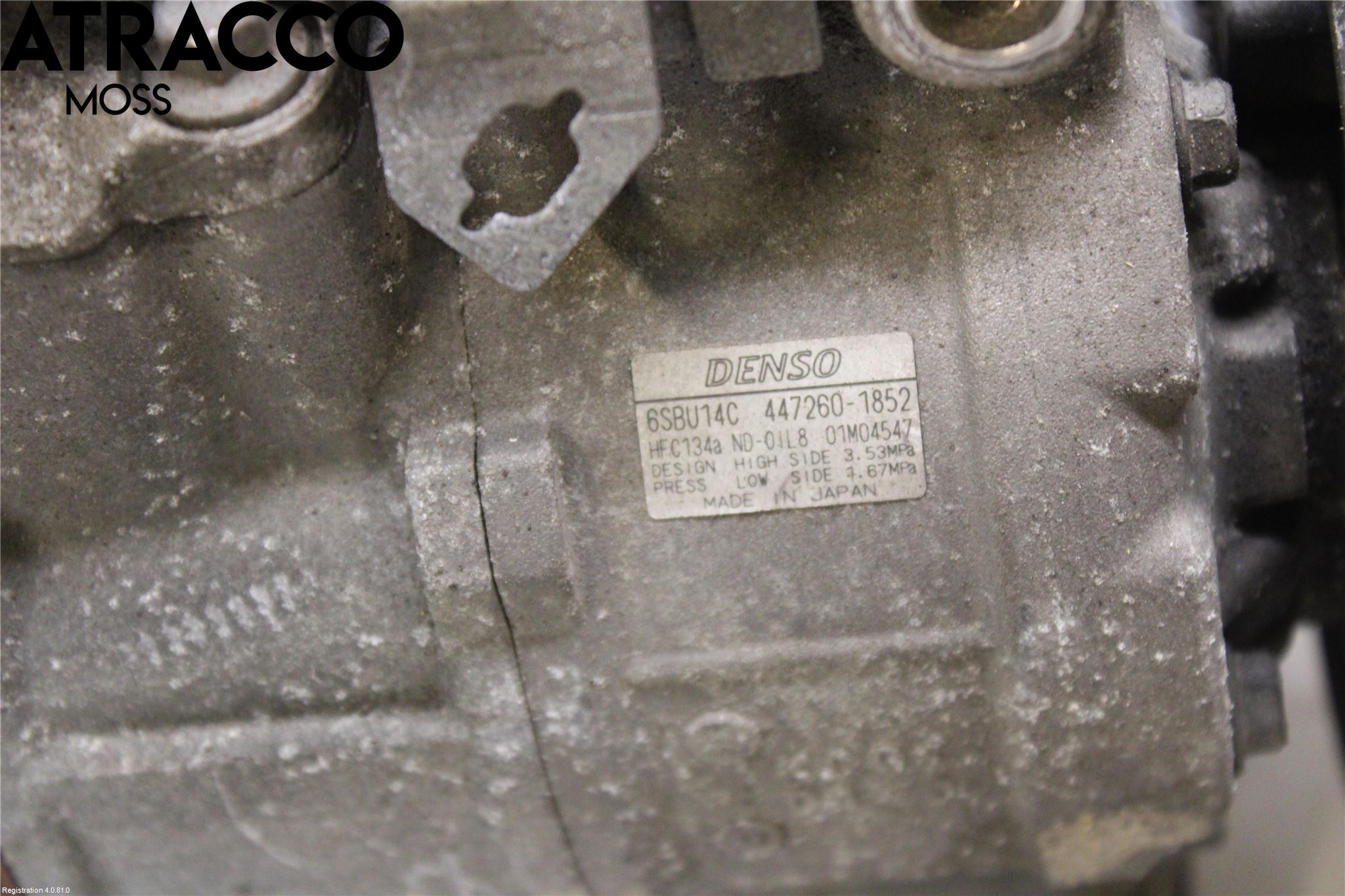 BMW 5 E60/61 Sed/Tou 02-10 Varme Ac Kompressor