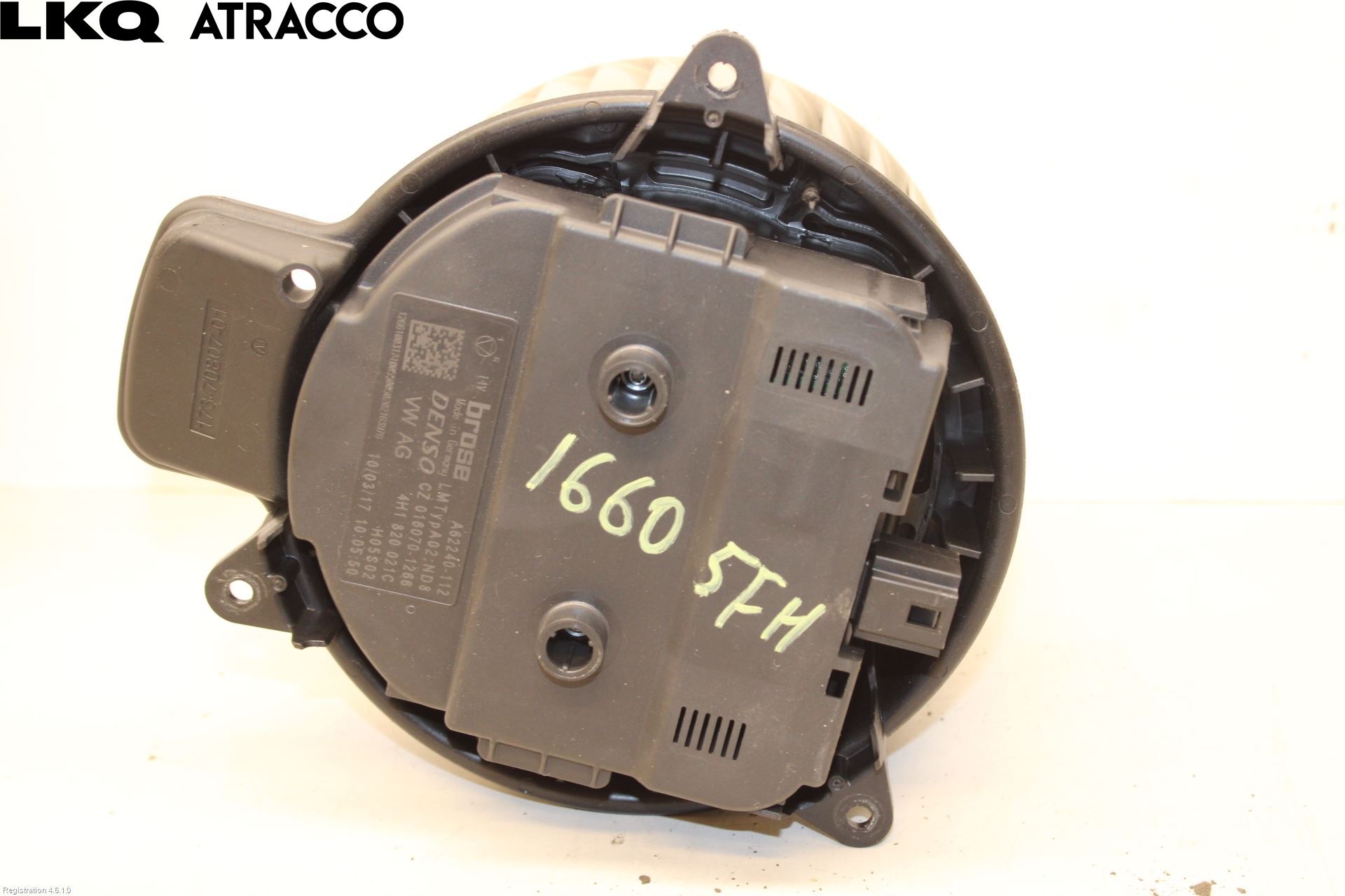 Audi A6 ALLROAD 12-18 Varme Ac Varmeapparatvifte