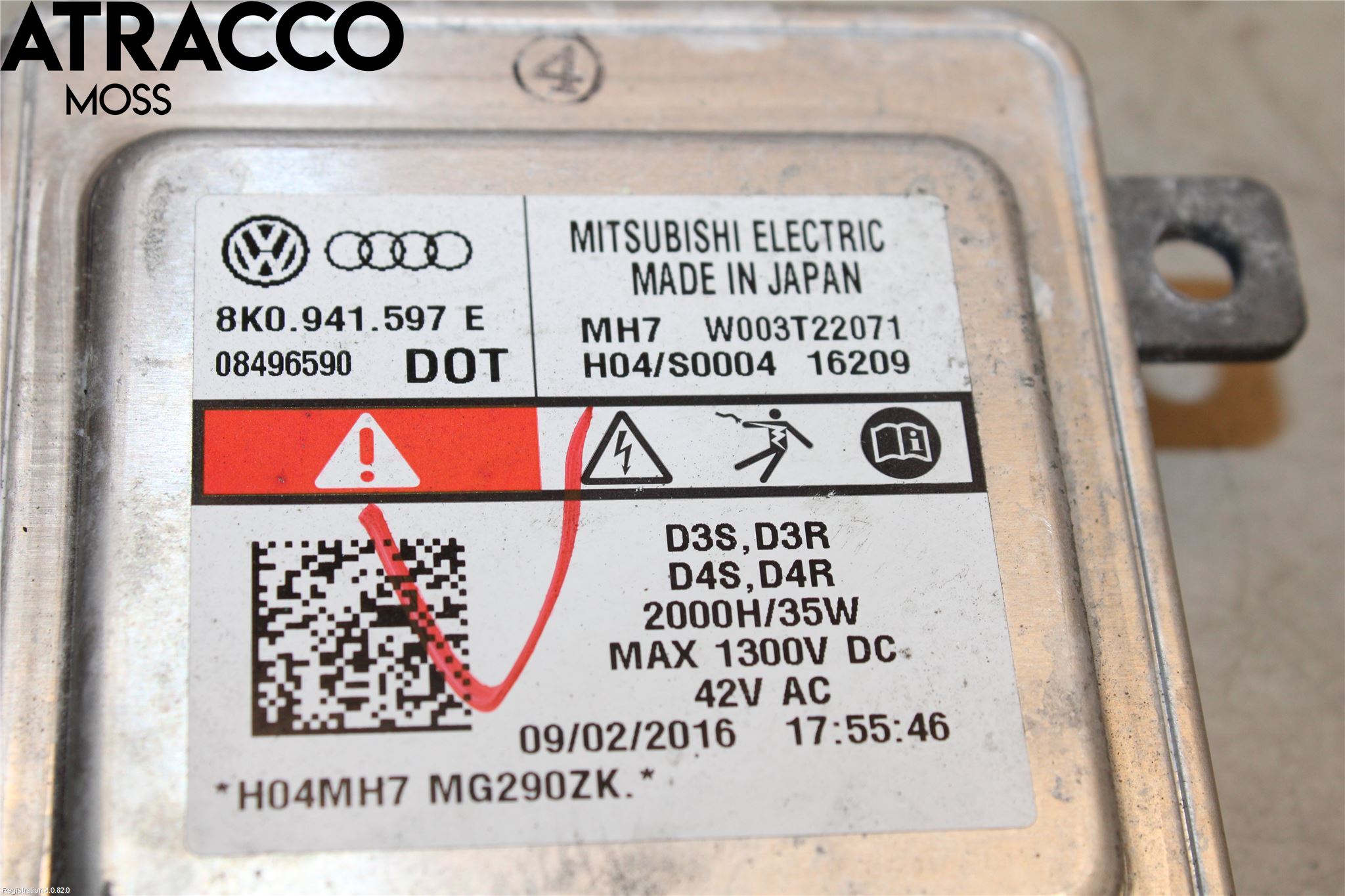 Volkswagen VW GOLF / E-GOLF VII 13-20 Styreenhet Xenon