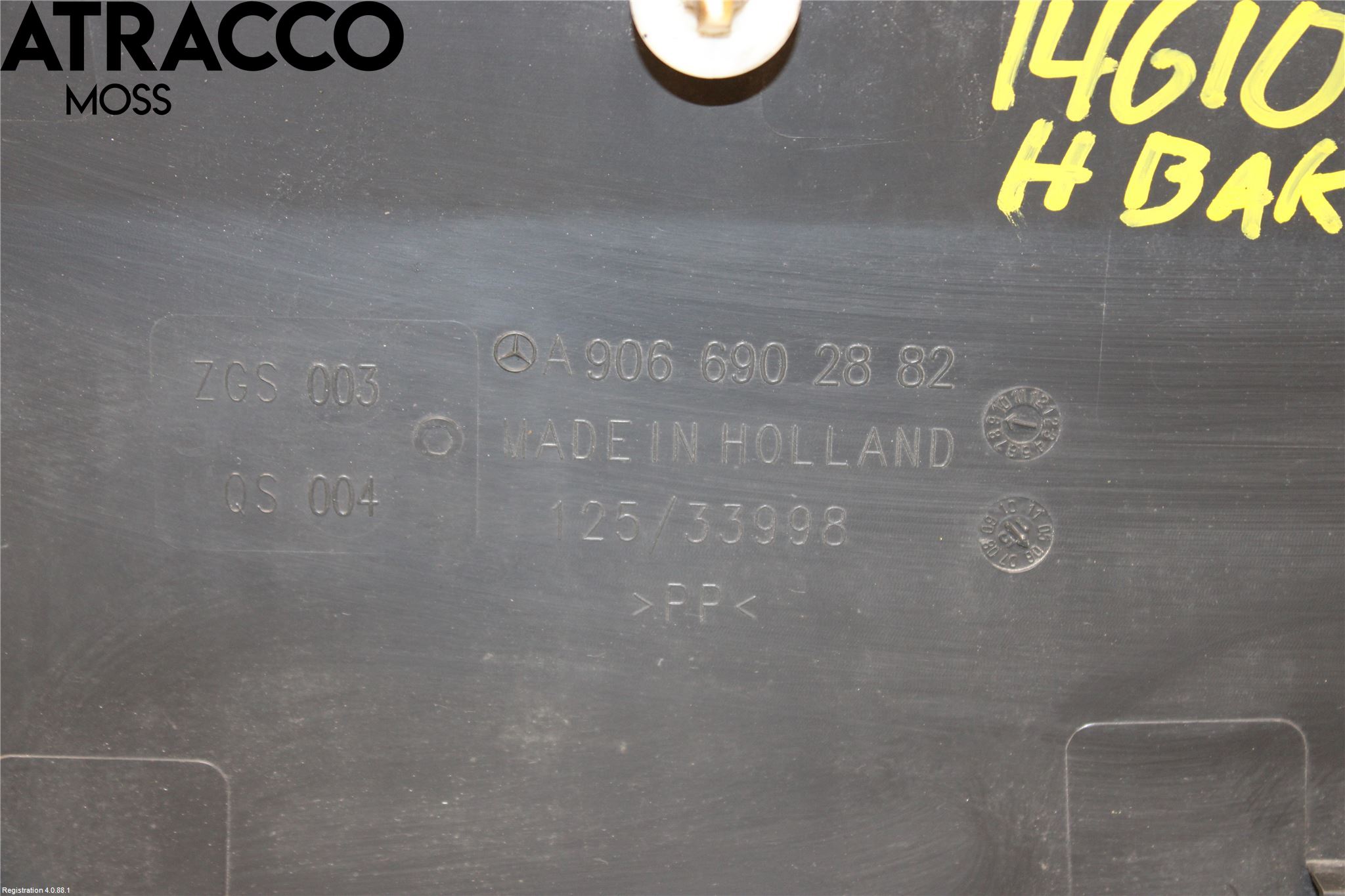 Mercedes-Benz MB SPRINTER (W906) 06-18 Dør Dekorlist Hb