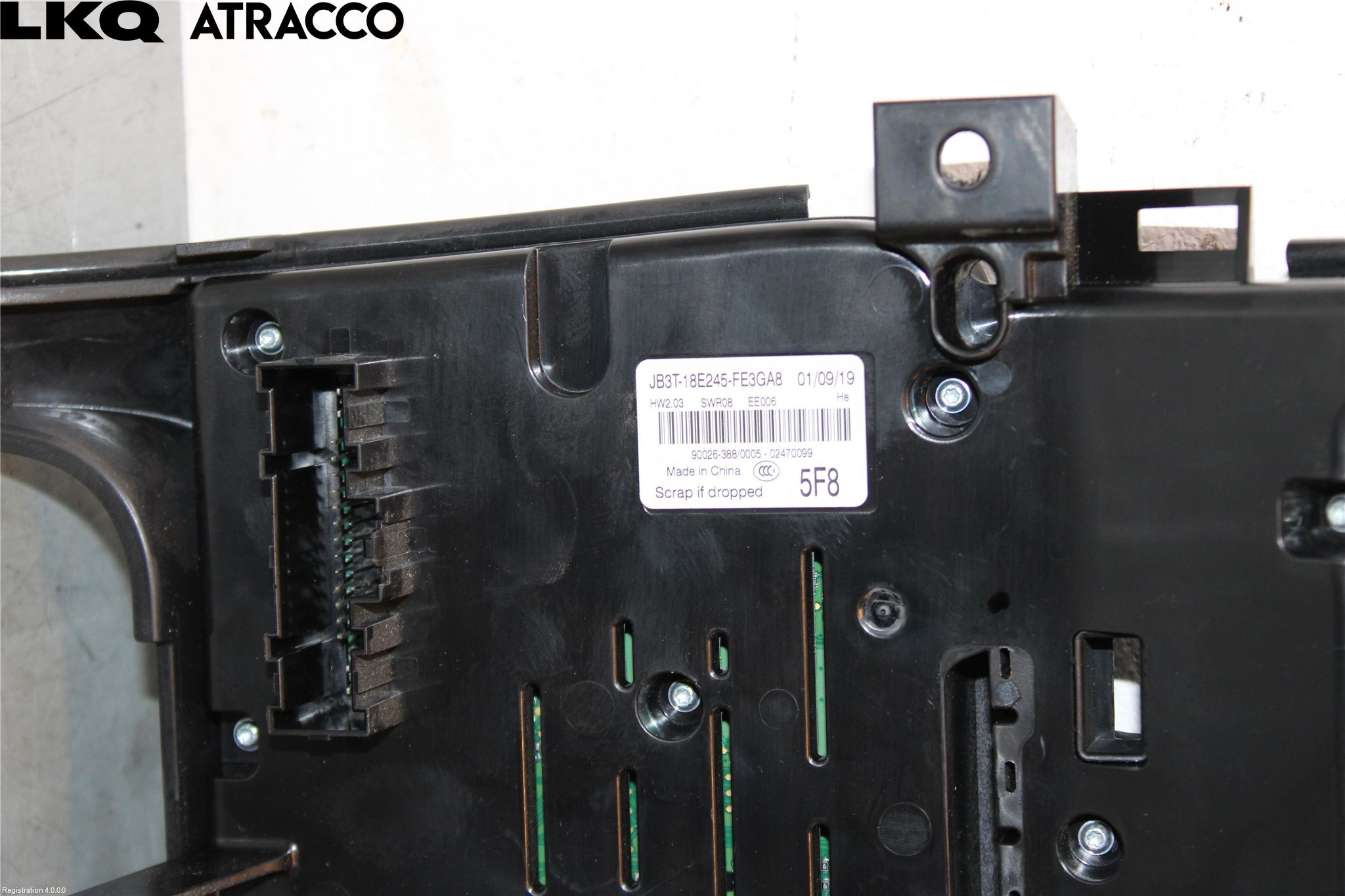 Ford RANGER EU 12-23 Varme Ac Betjening-Display