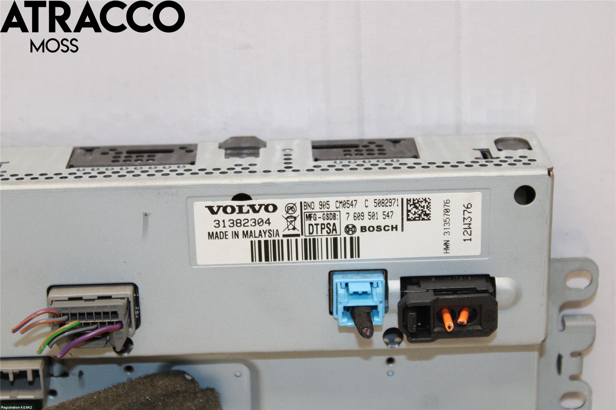 Volvo V70 08-13 Multifunktionsdisplay