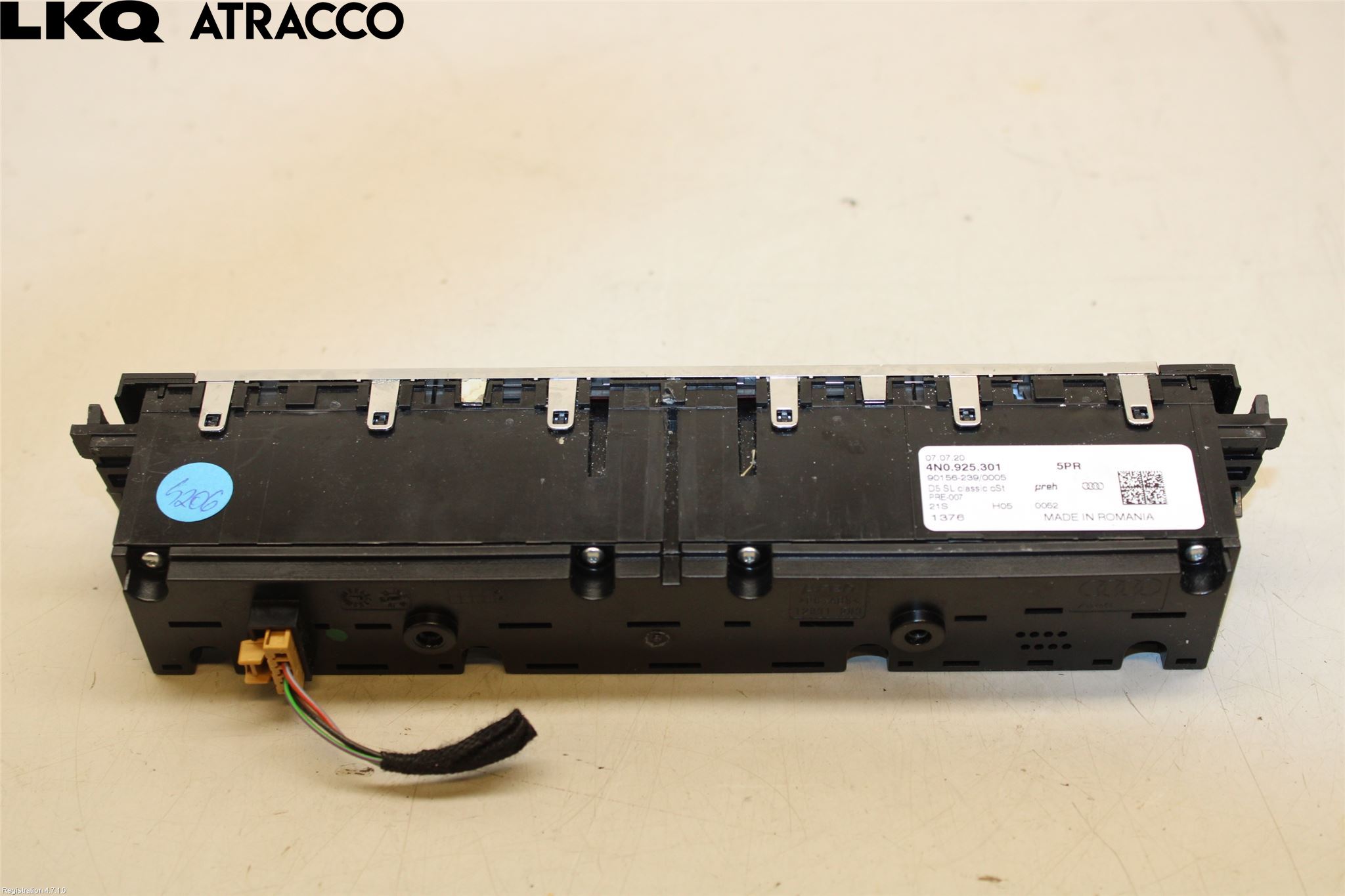 Audi E-TRON, S GE 19- Bryter Multifunksjon