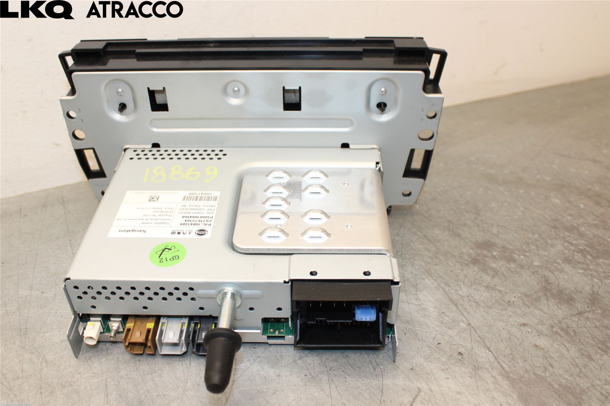 MG ZS EV 20- Stereo Radio