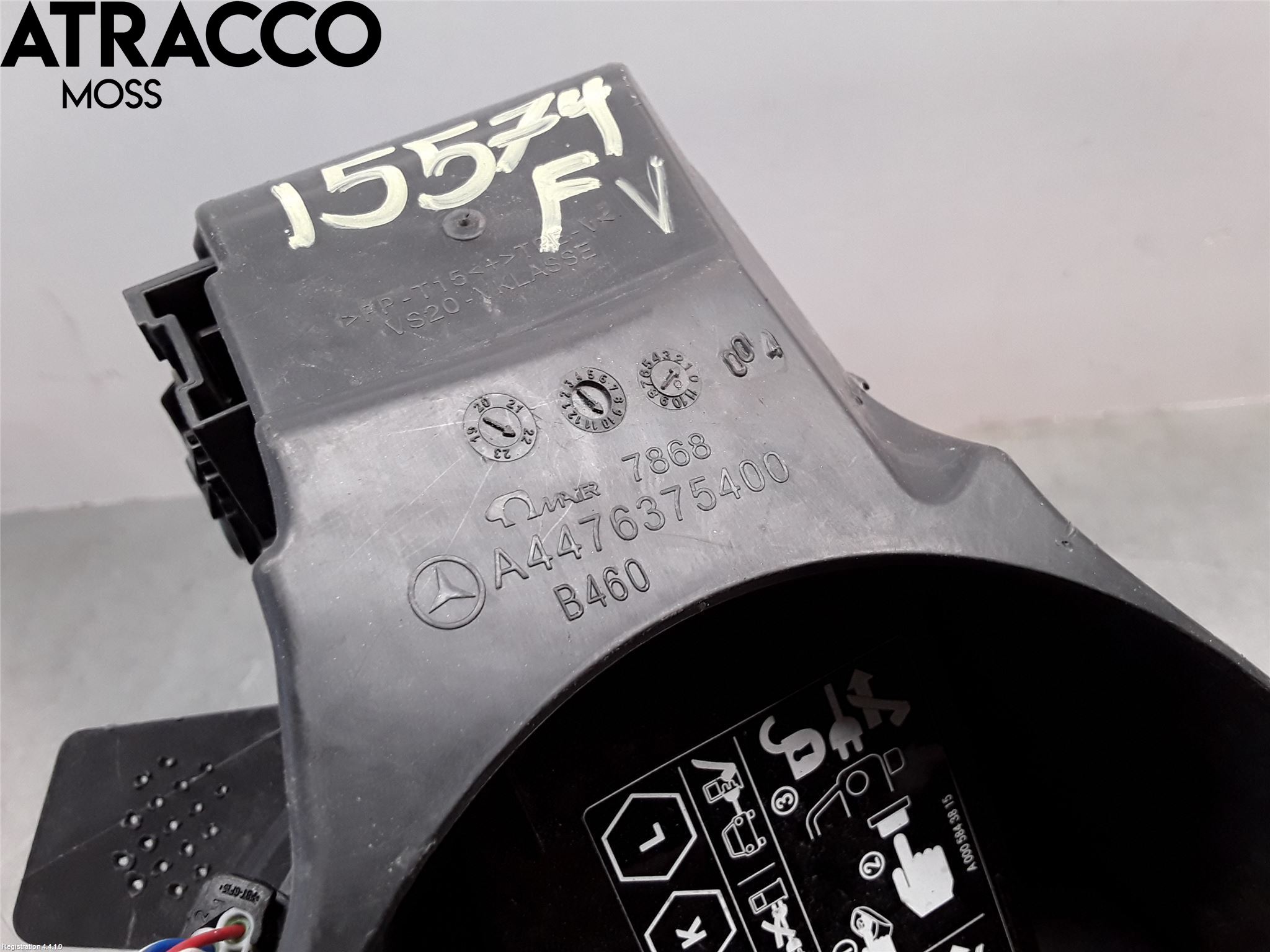 Mercedes-Benz MB EQV (447) 21- Drivstoff Tankluke